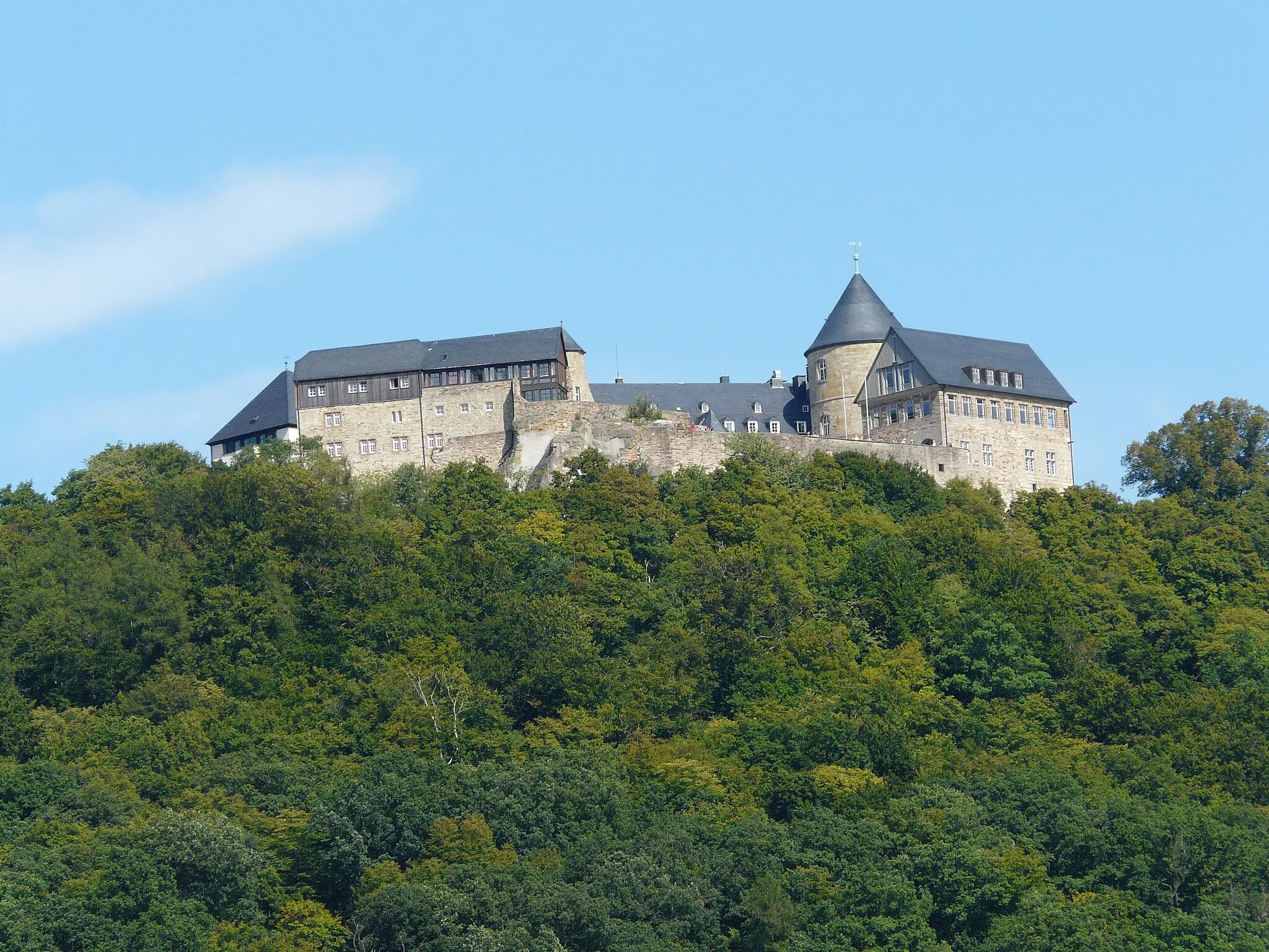 Photo showing: Schloss Waldeck am Edersee im August 2008