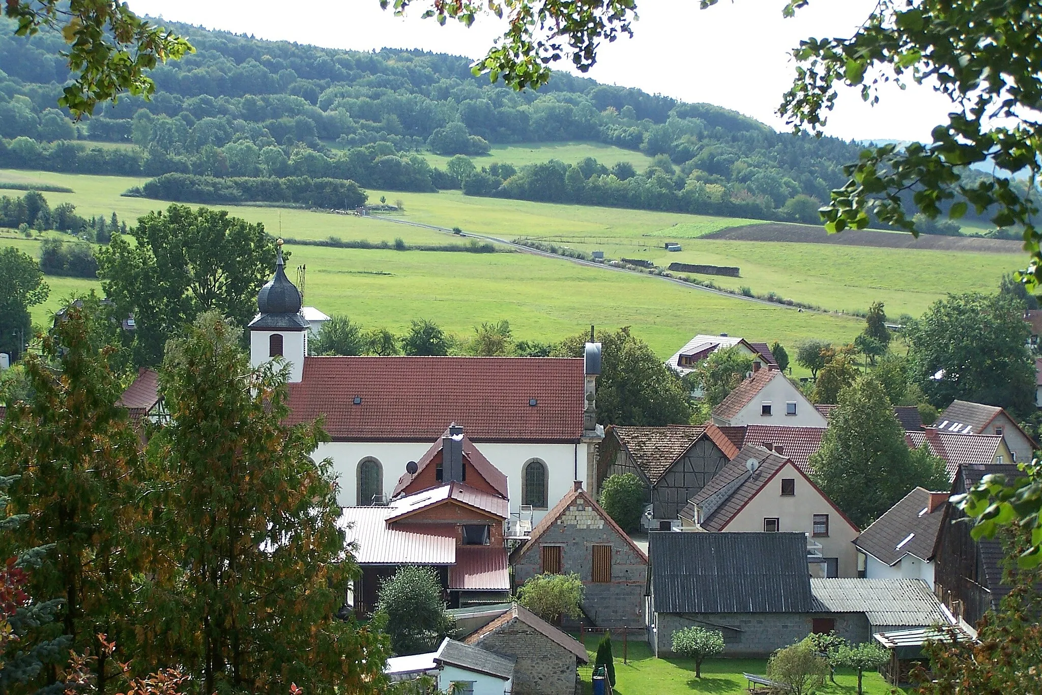 Photo showing: Ortsansicht von Norden (2012)