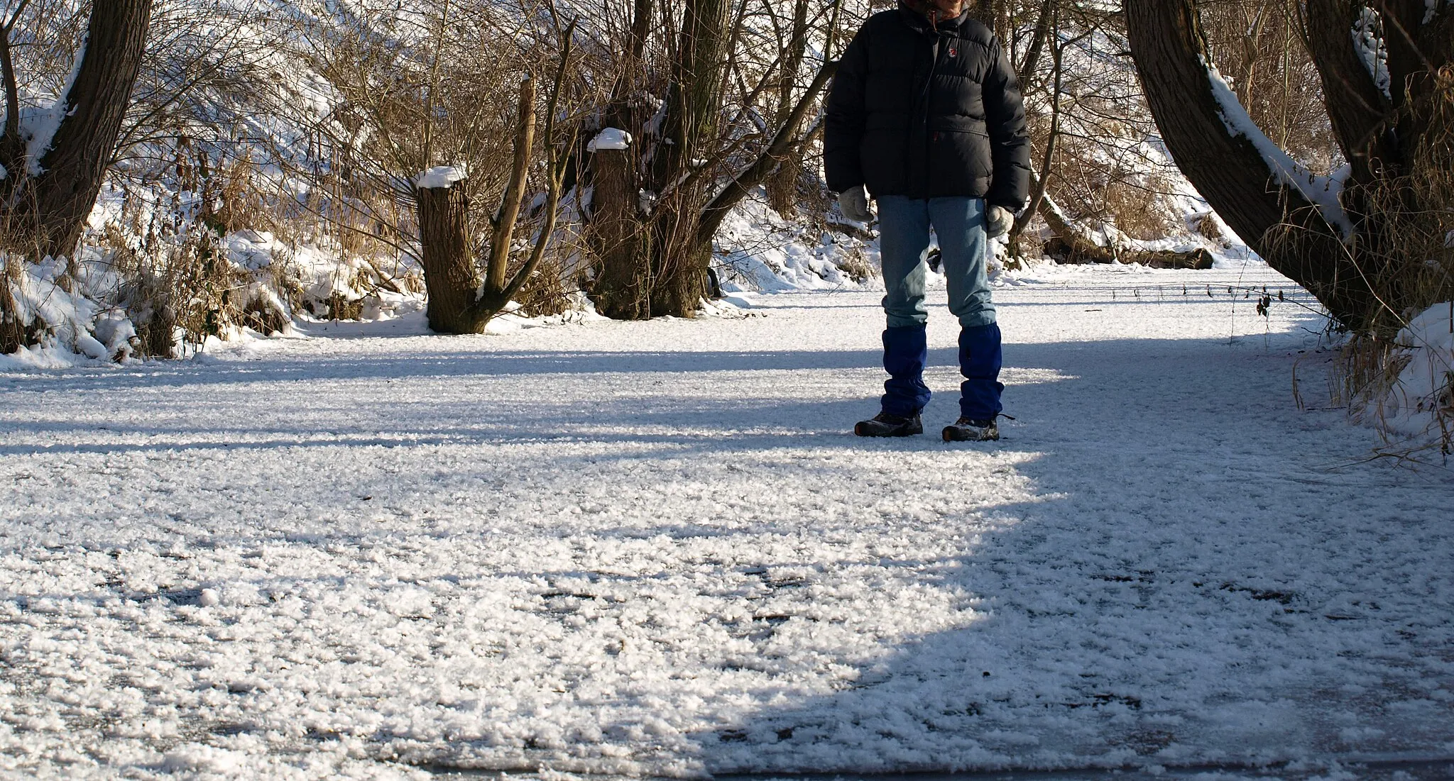 Photo showing: Der Fluss Nüst bei Silges, Gemeinde Nüsttal