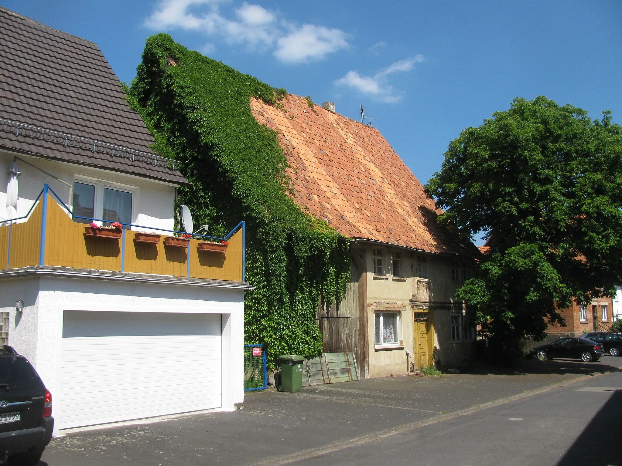 Photo showing: das Haus An der Tränke 10 in Calden-Westuffeln