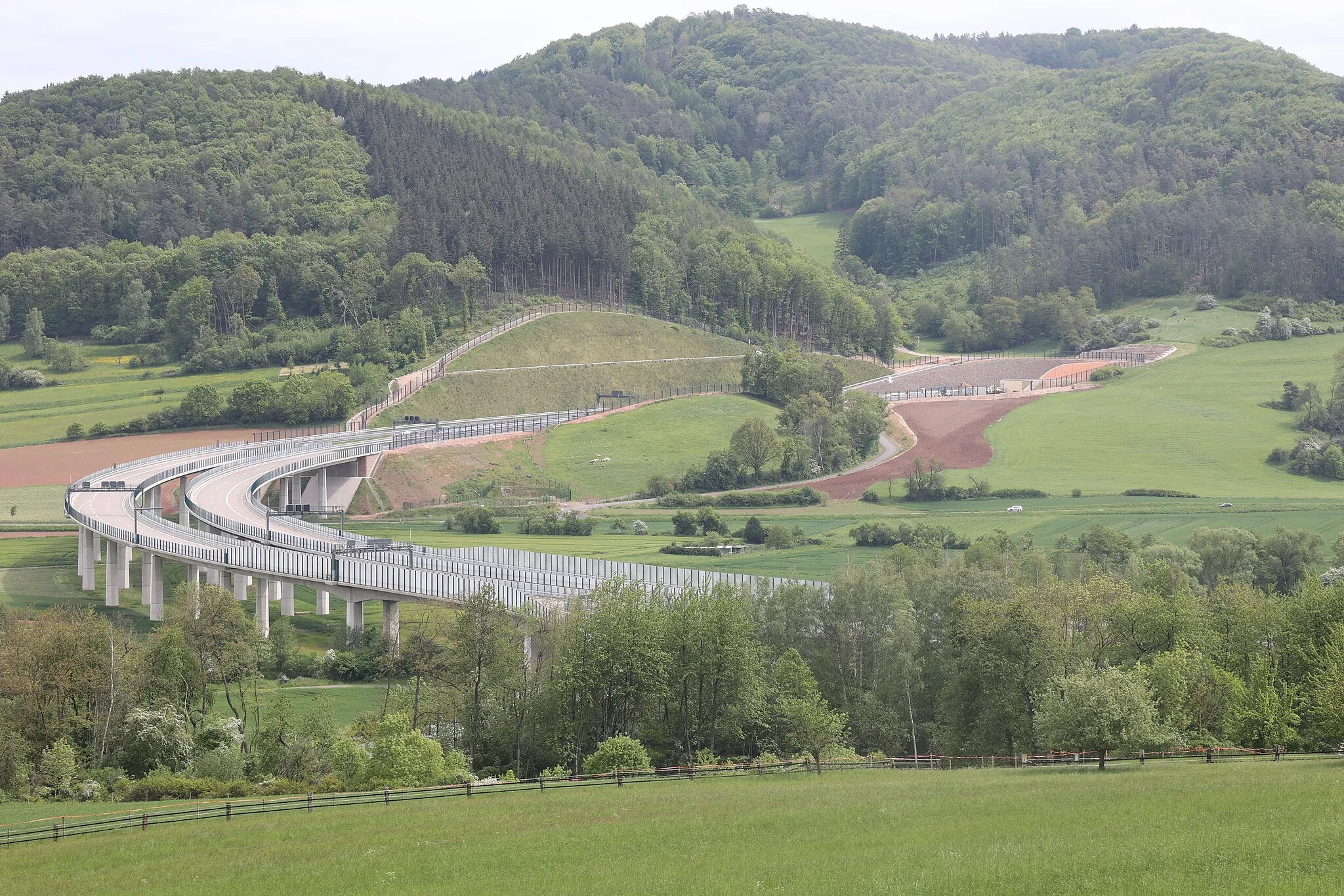 Photo showing: Wehretalbrücke am 18.05.2023