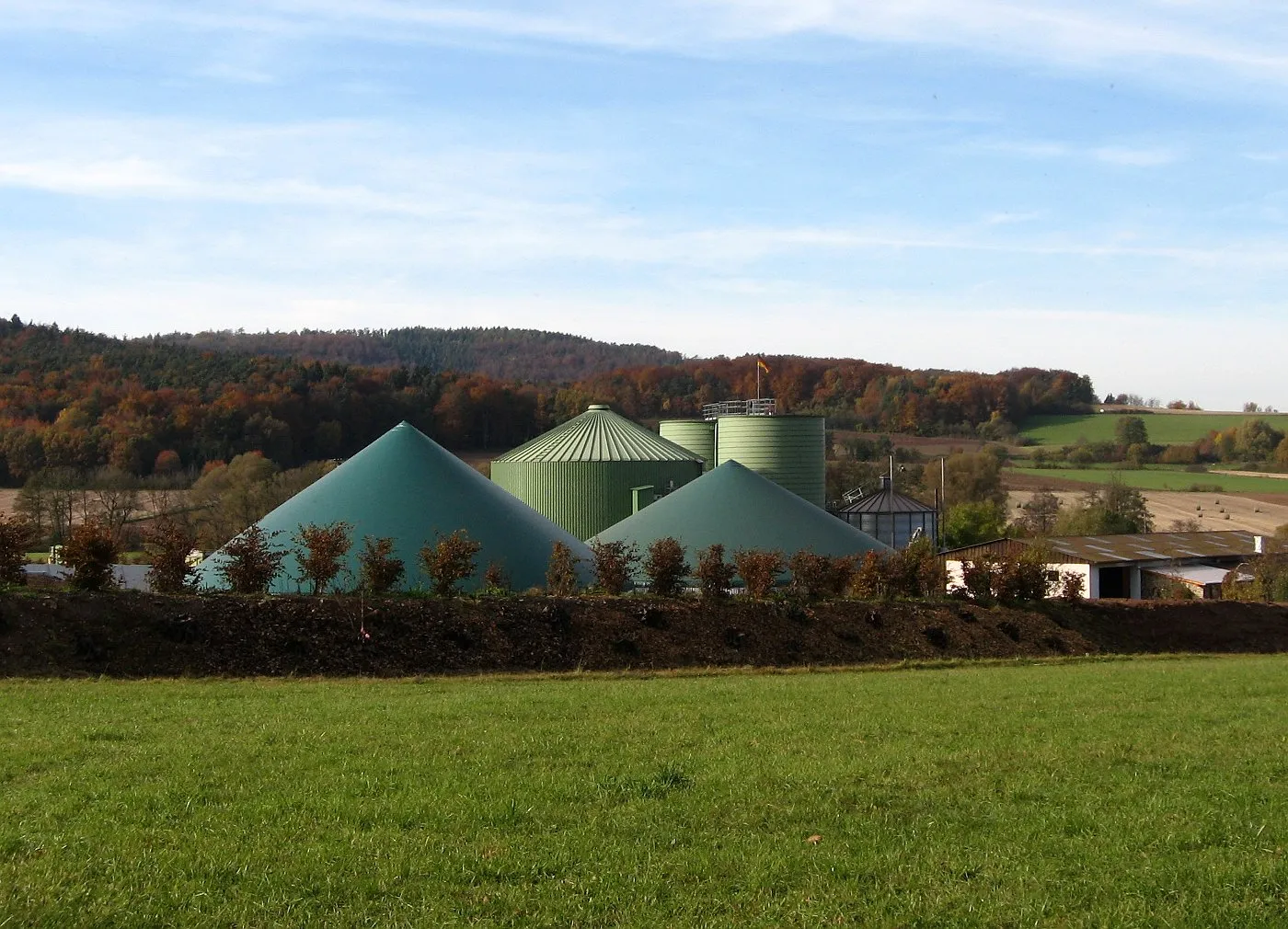 Photo showing: Germany Hesse: Cycle Track Kegelspiel: cone hut