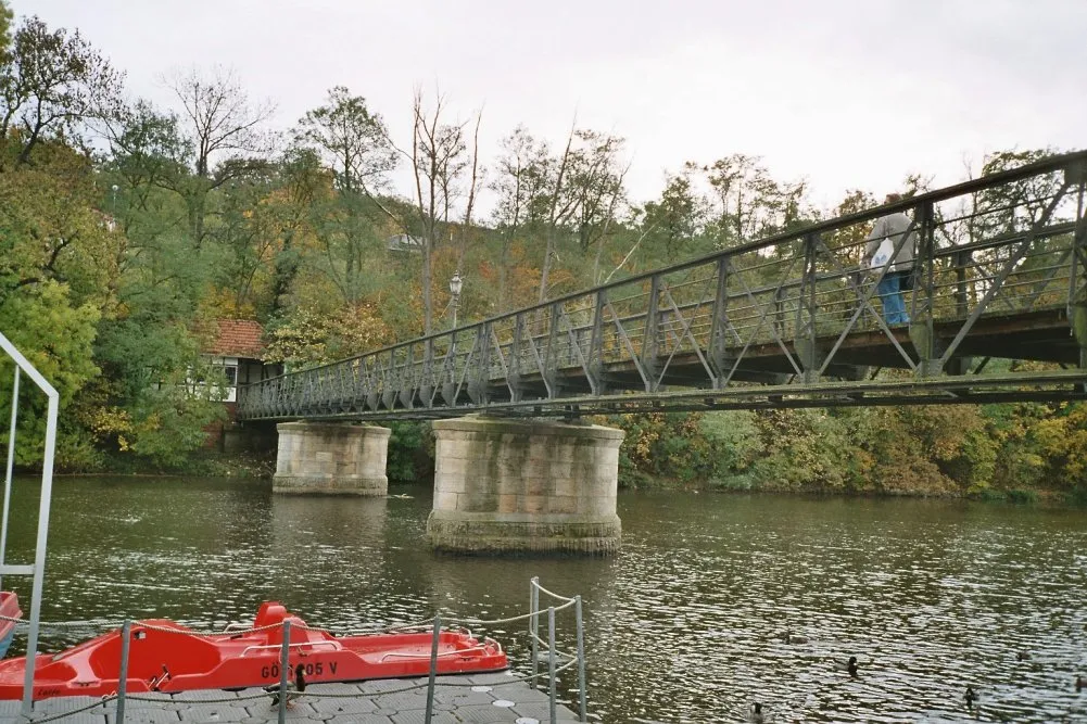 Photo showing: Die Zweipfennigbrücke in Melsungen, eigenes Bild