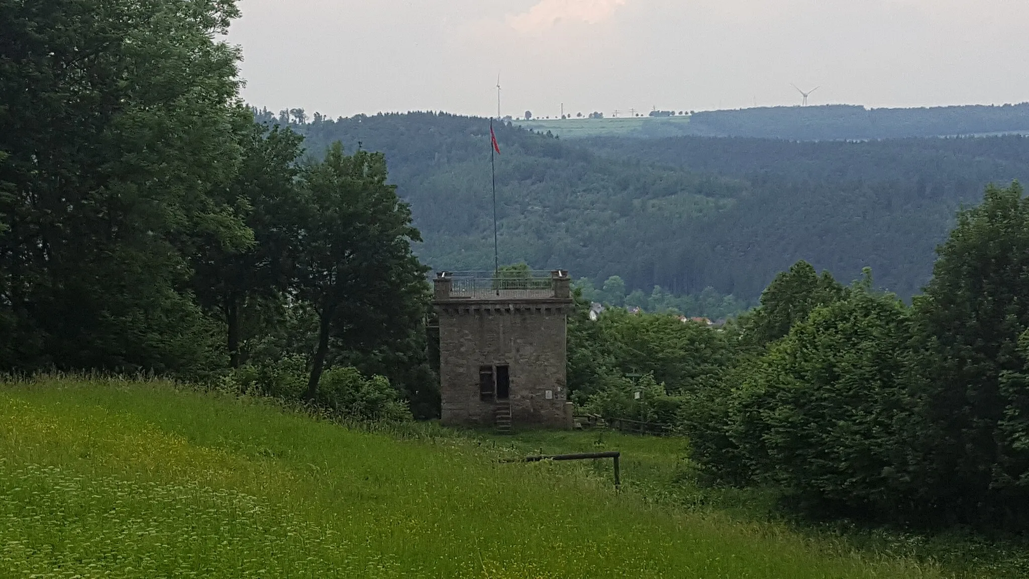 Photo showing: Buttenturm, Obermarsberg, Deutschland