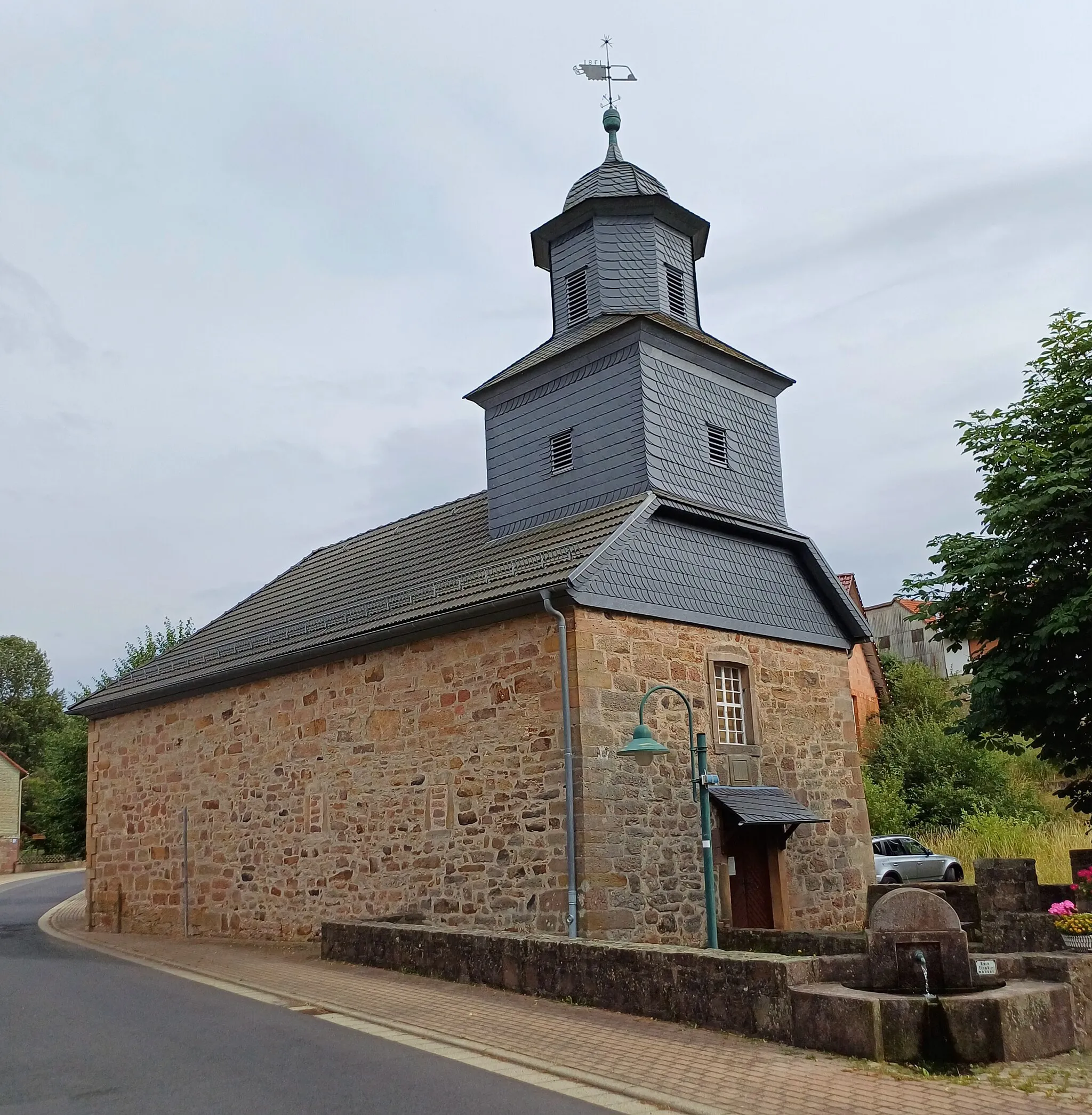 Photo showing: Evangelische Kirche Ellingshausen