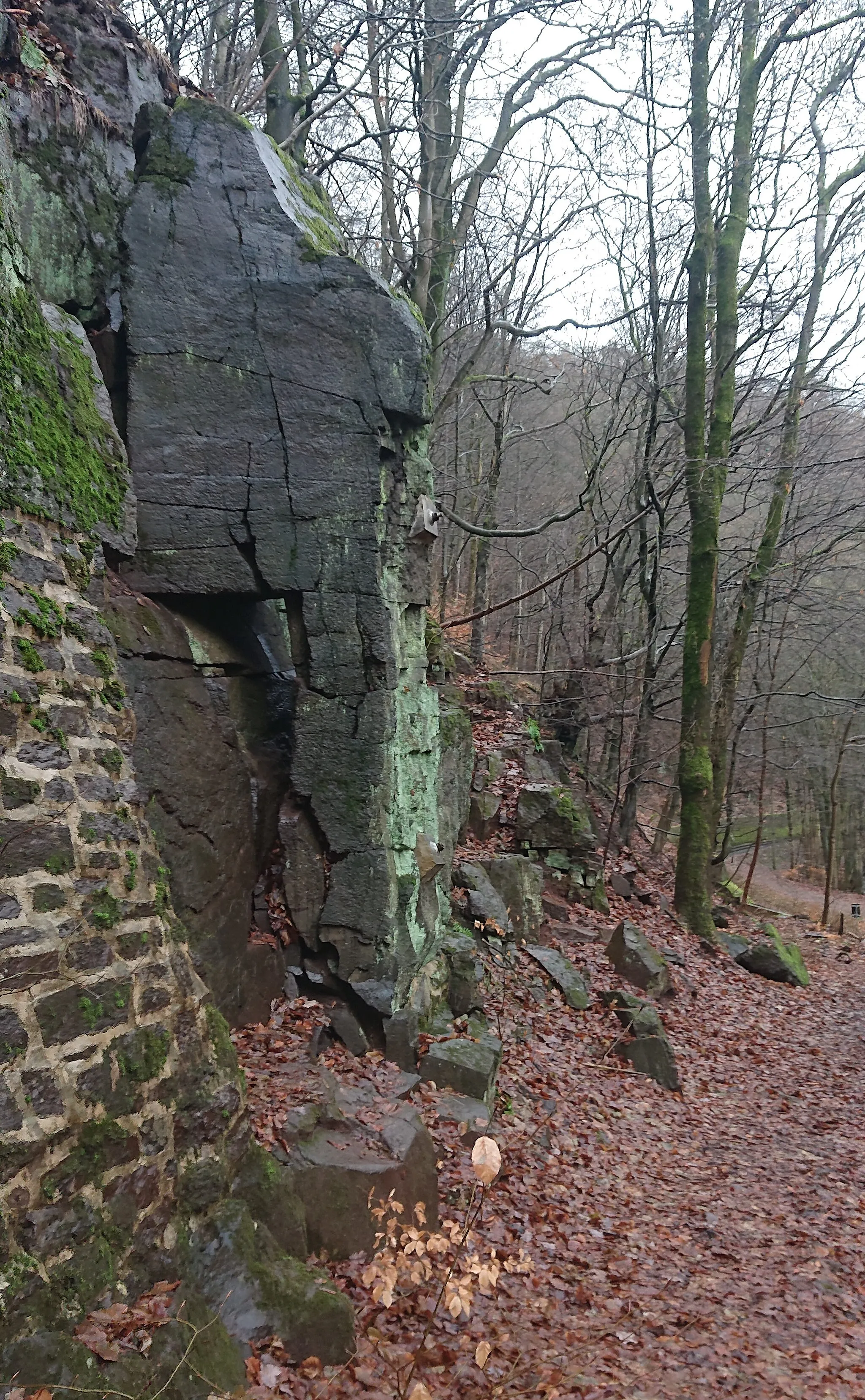 Photo showing: Nadelöhr bei Ilfeld