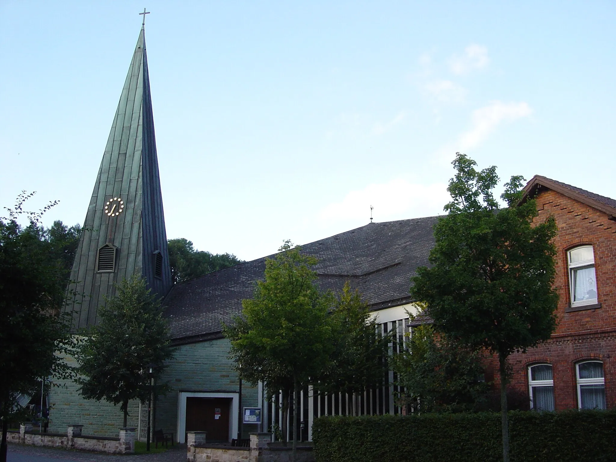 Photo showing: Catholic Church St. Marien Lütmarsen, Höxter (Germany)