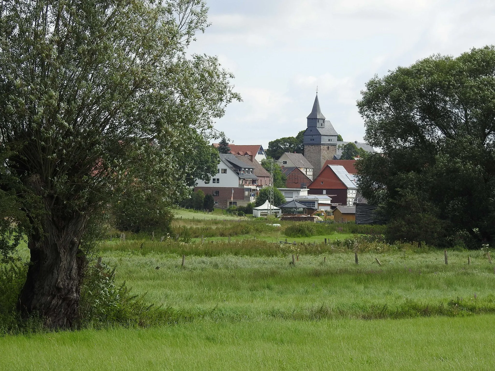 Photo showing: Külte, Volkmarsen, von Südwesten.