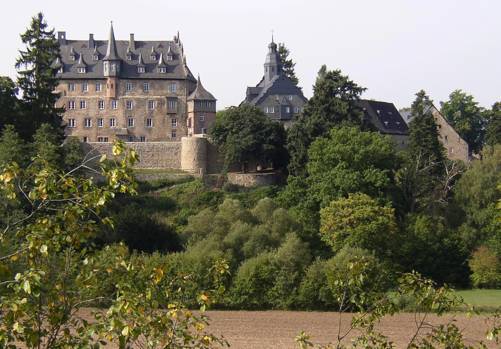Photo showing: Castle Eisenbach in Lauterbach-Frischborn in Hesse, Germany