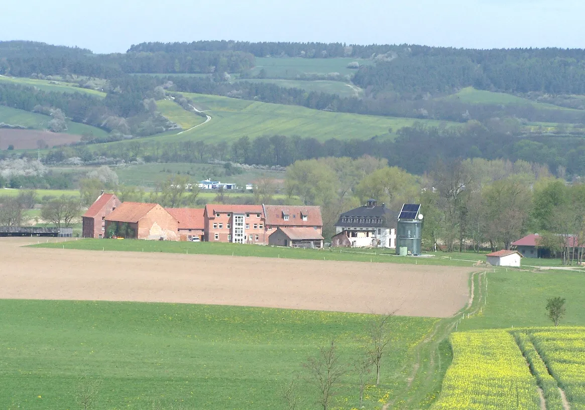 Photo showing: Wilhelmsglücksbrunn in Thuringia.