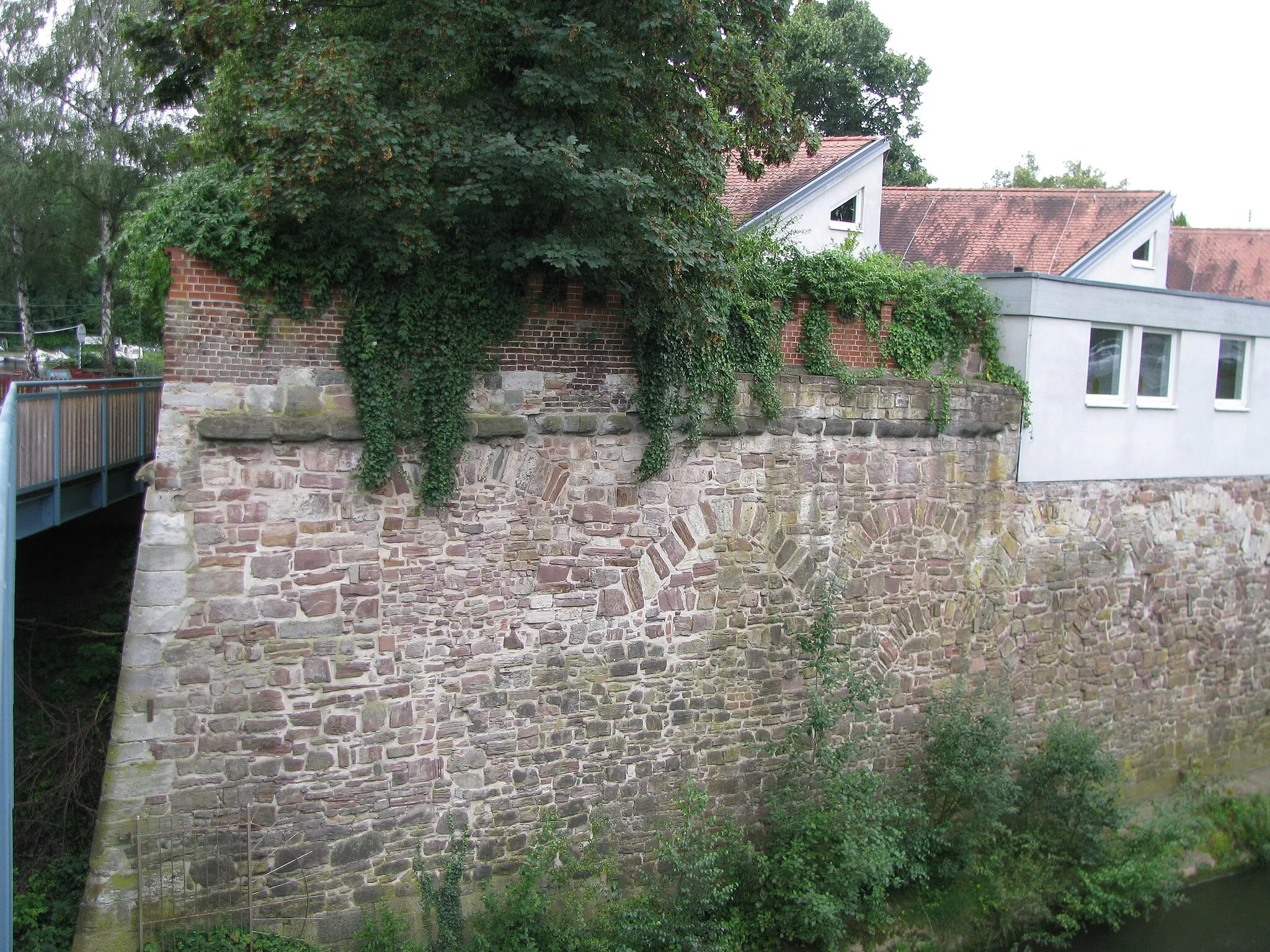 Photo showing: die Spitze der Bastion vom Finkenherd