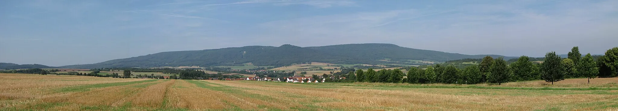 Photo showing: Germany / North Hesse / mountain "Hoher Meißner" view in the south of Abterode