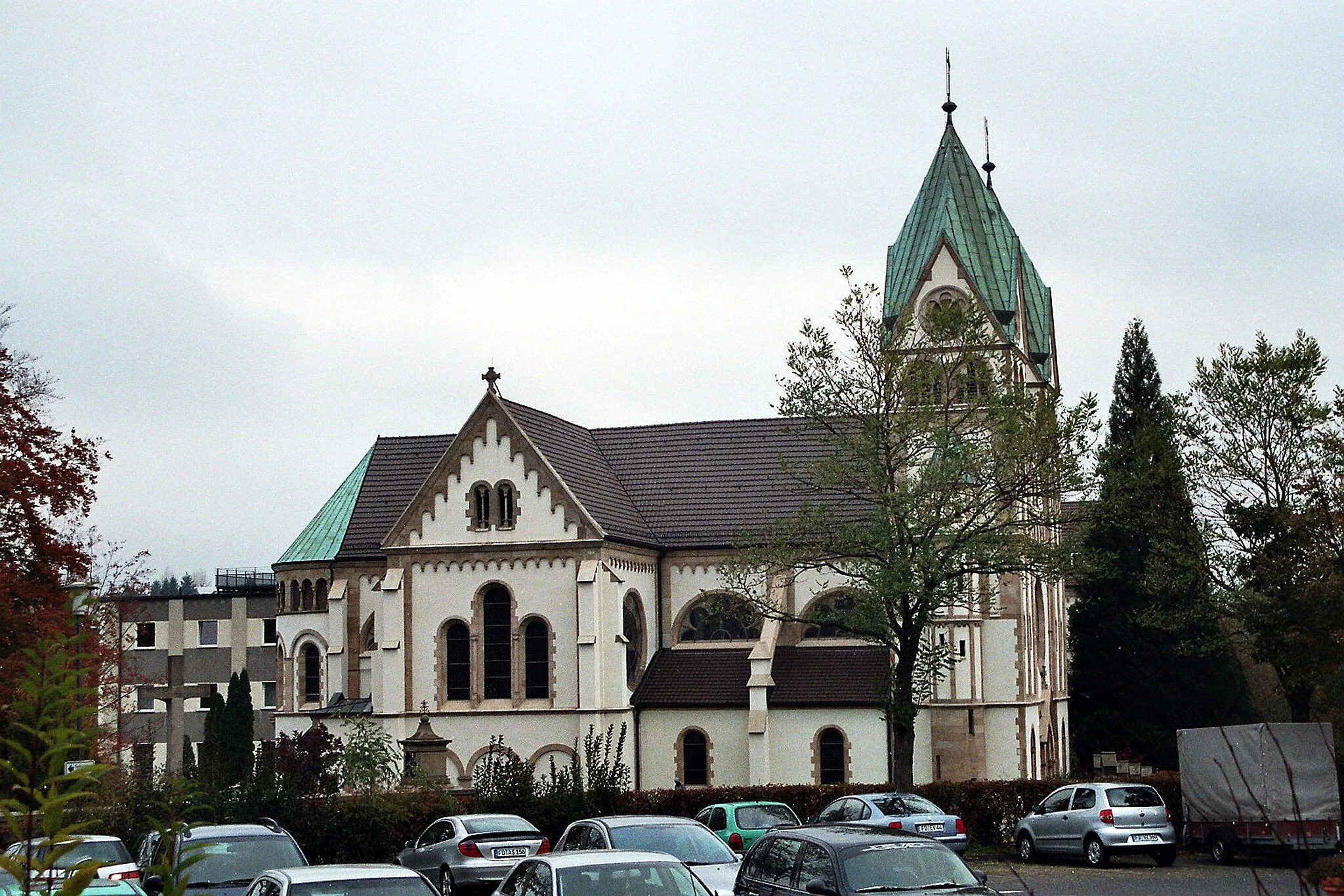 Photo showing: Hünfeld, the Bonifatius monastery