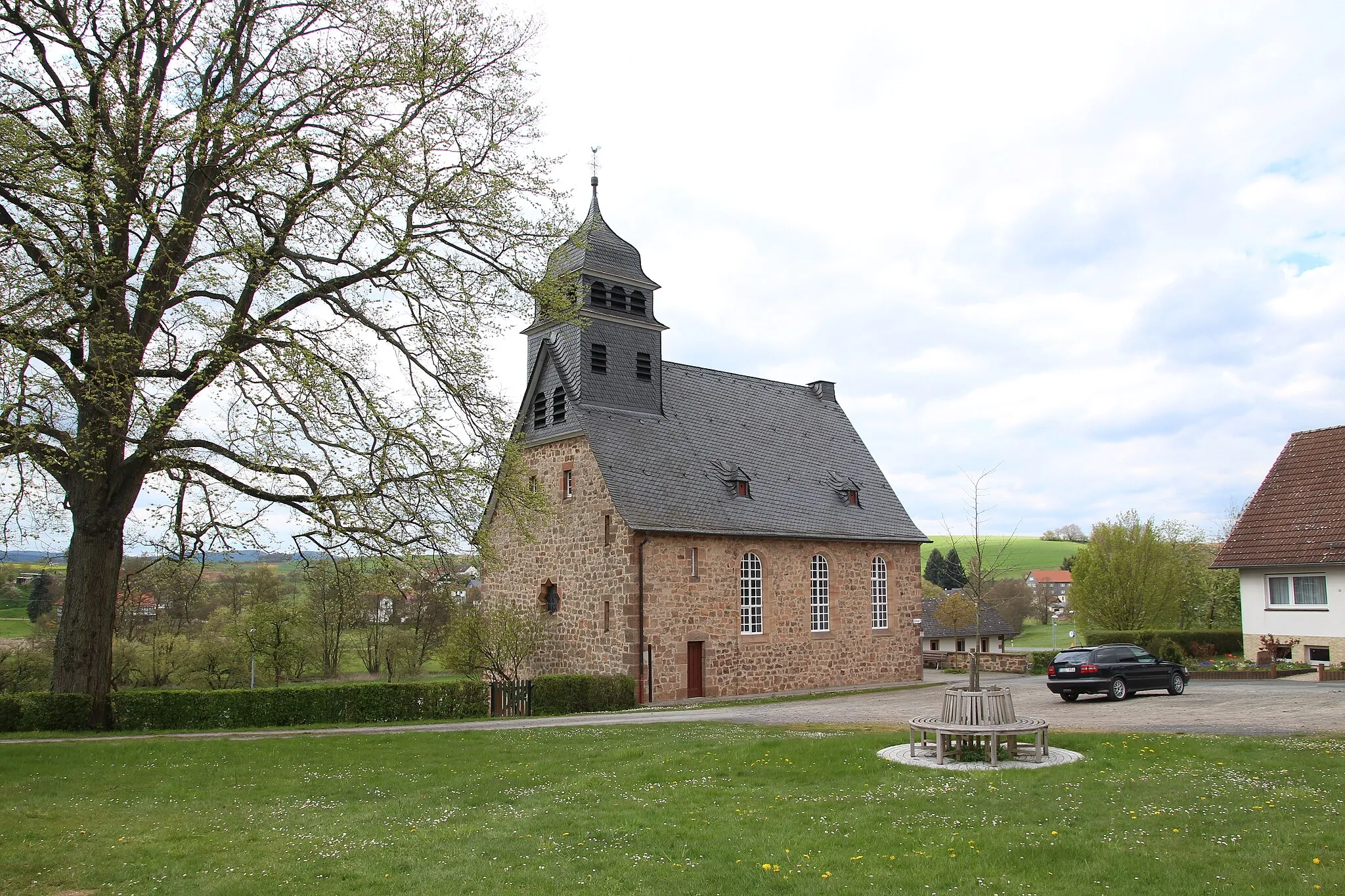 Photo showing: Kirche Simtshausen
