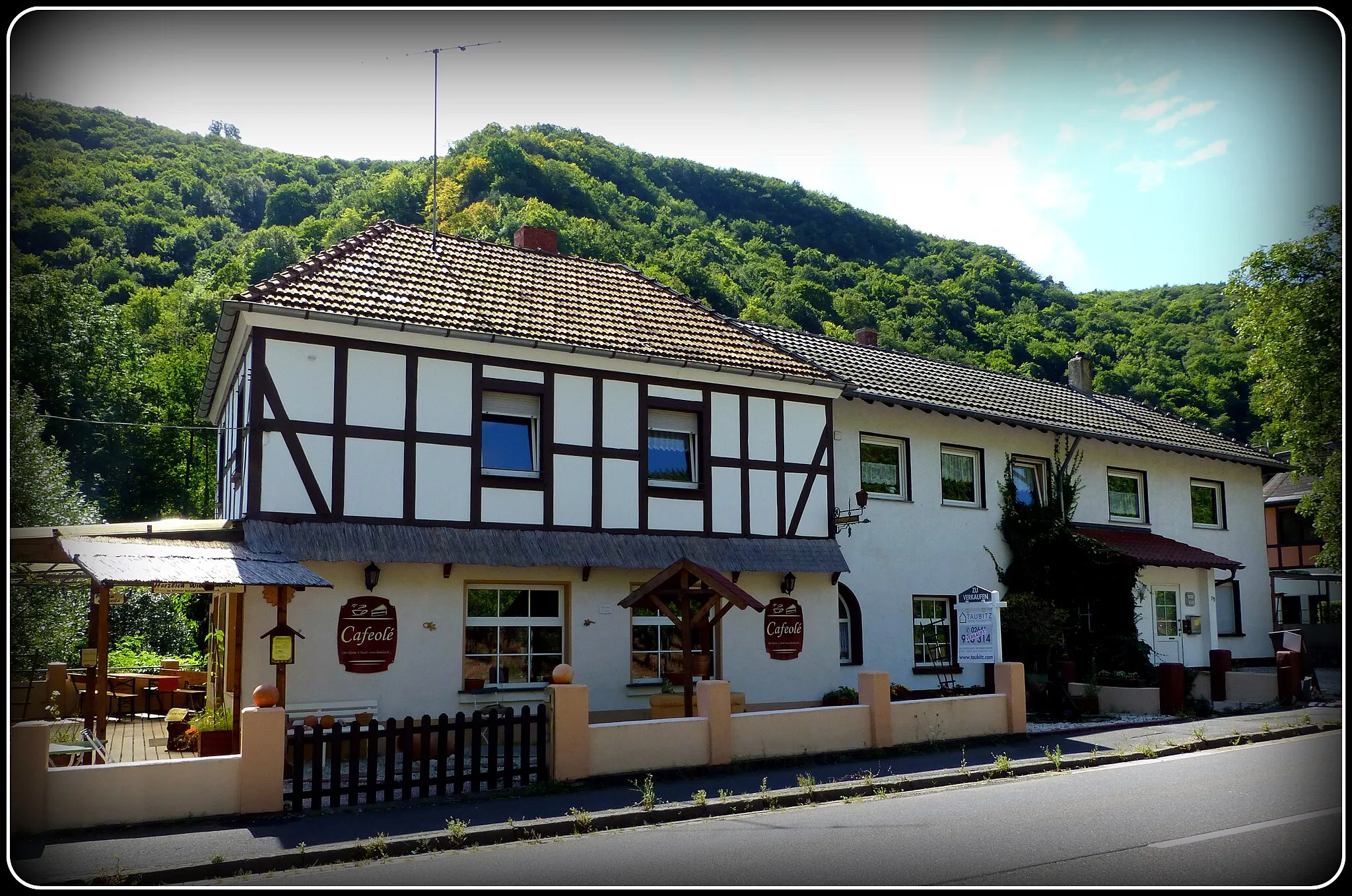 Photo showing: Ahrweiler –  Cafeolé , Marienthaler Straße 19