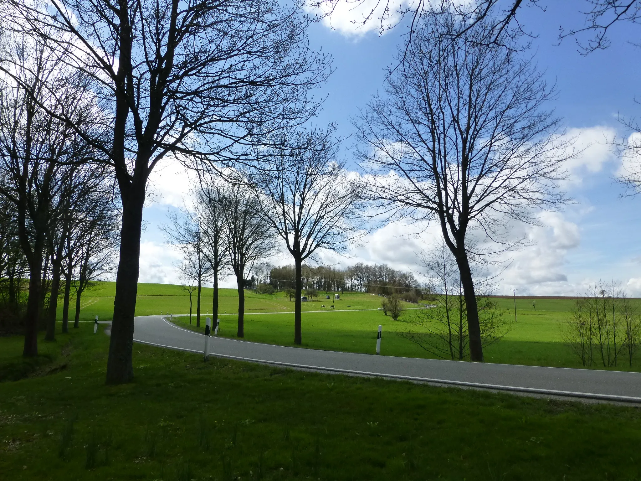 Photo showing: Landscape at Hunzel, district Rhein-Lahn, Germany.