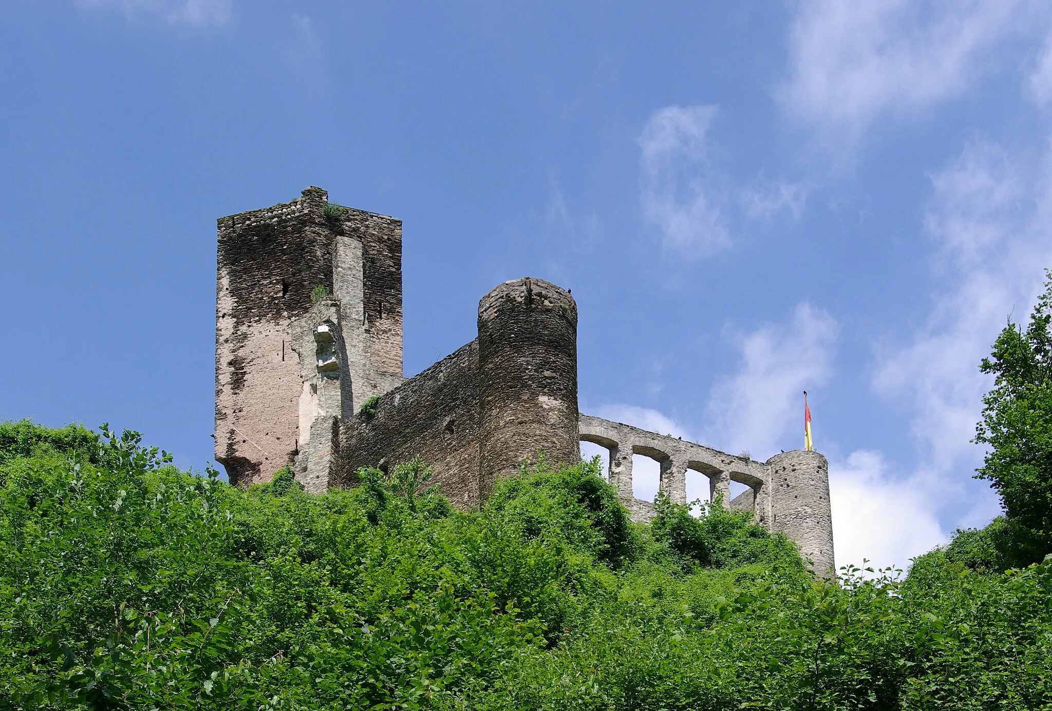 Photo showing: Germany, Metternich Castle at the river Mosel