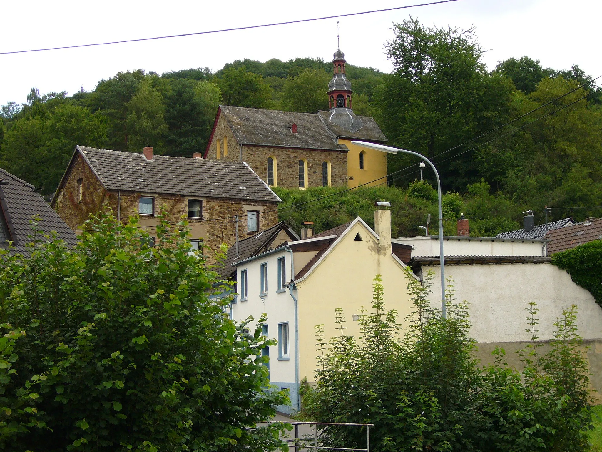 Photo showing: Friedhofskapelle, Niederbreitbach