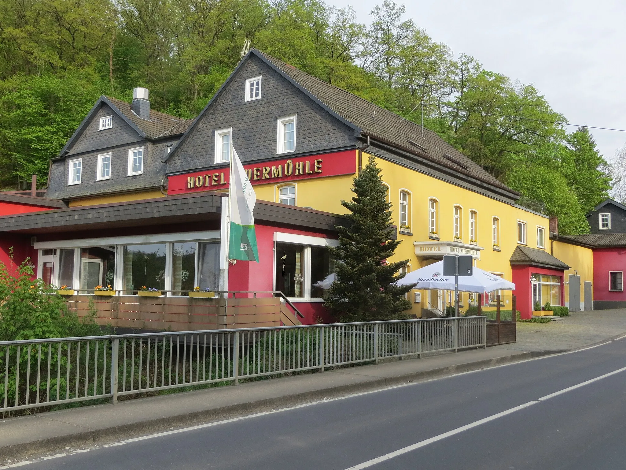 Photo showing: Hotel Auermühle in Hamm an der Sieg