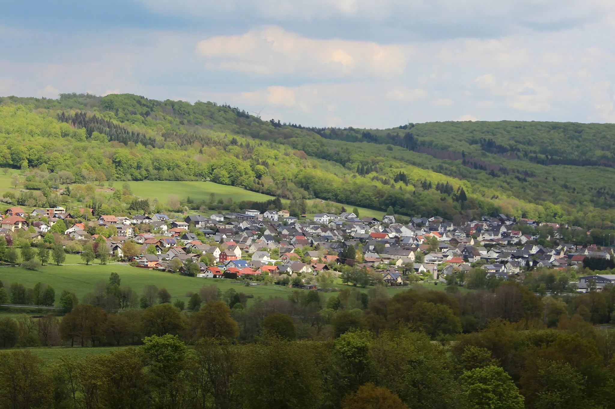 Photo showing: Panorama von Nister, Gemeinde im Westerwald