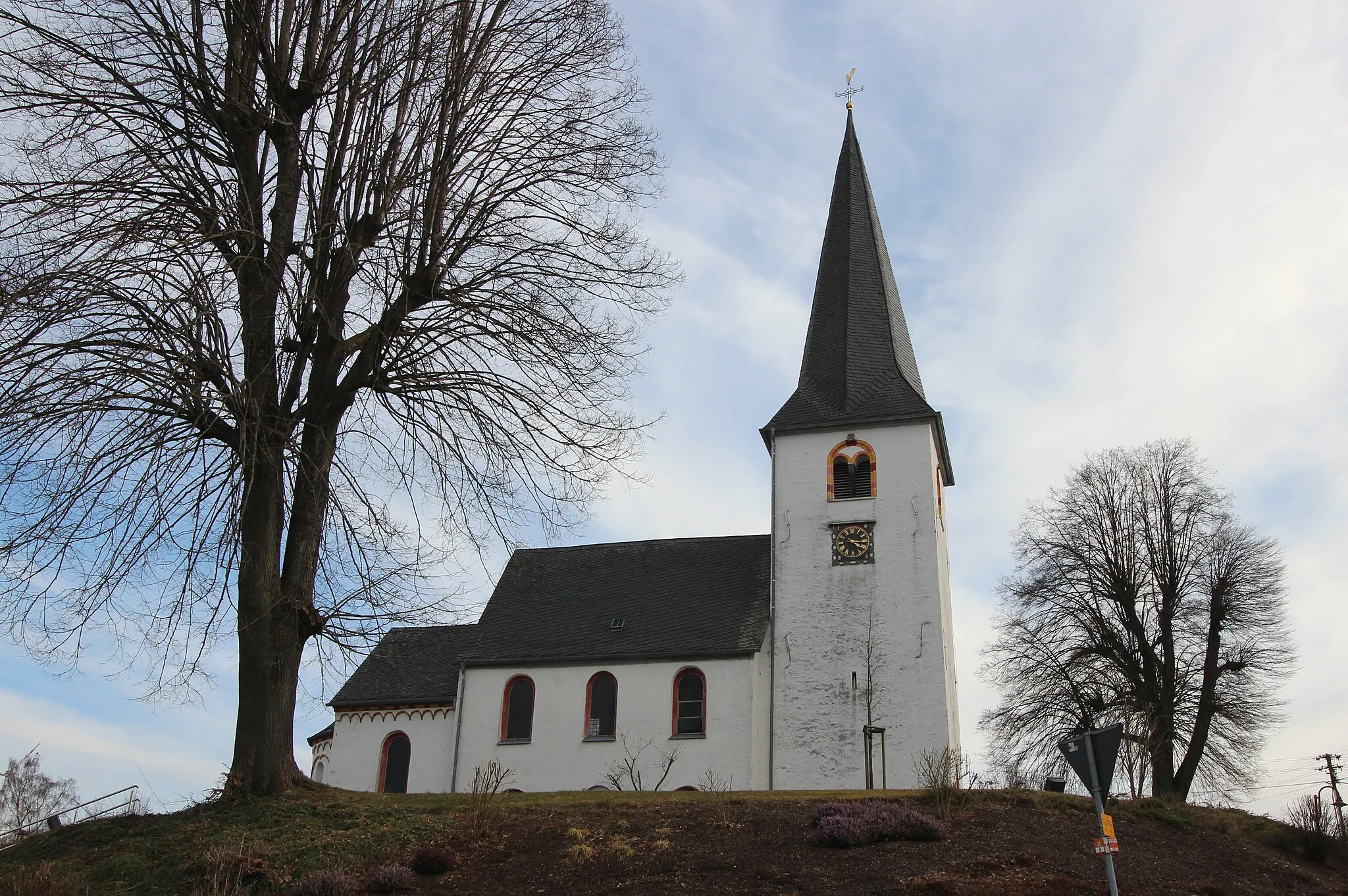 Photo showing: Evangelische Kirche Höchstenbach, Westerwald, Rheinland-Pfalz