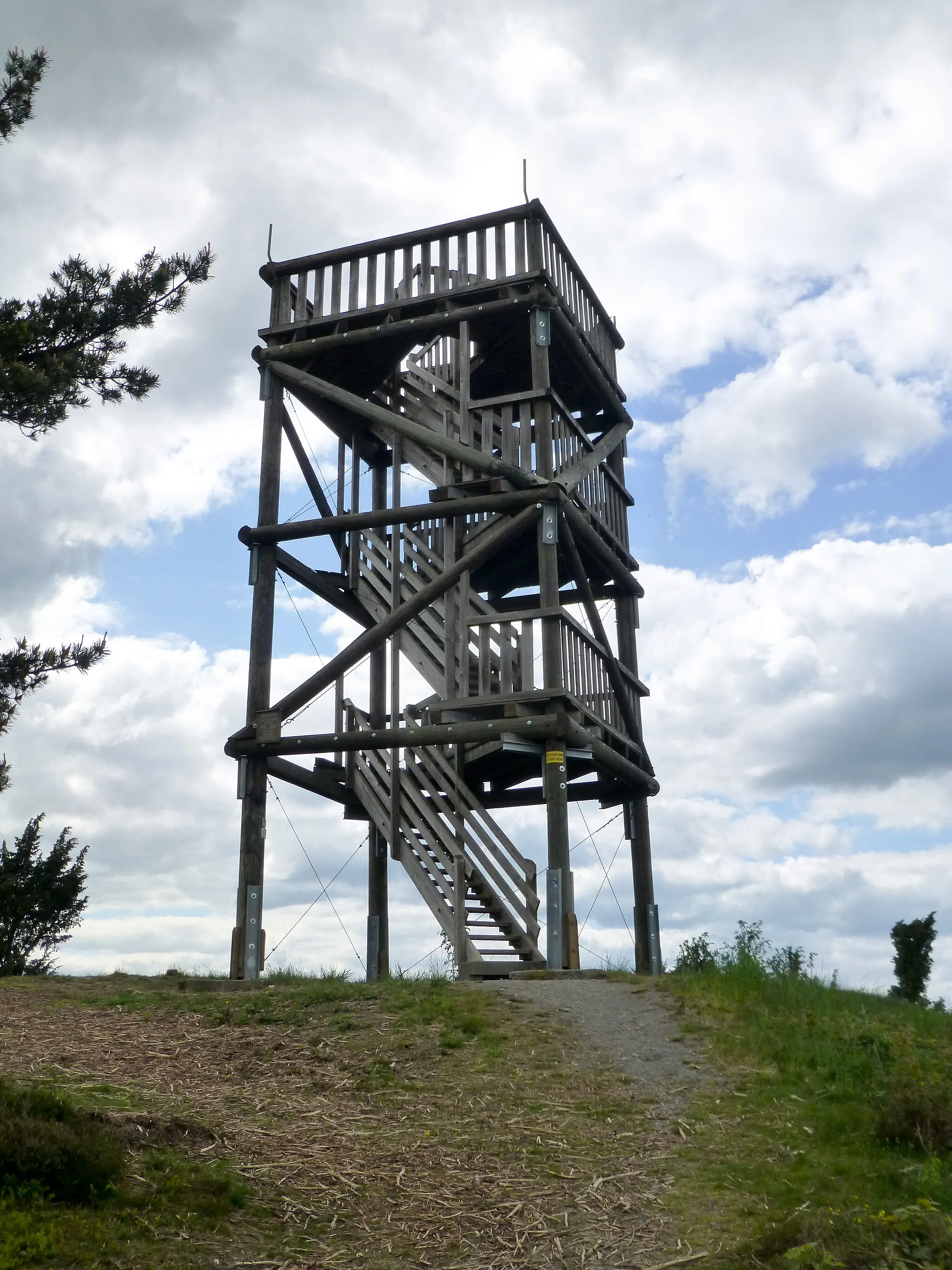 Photo showing: Aussichtsturm Weiselstein bei Schalkenbach