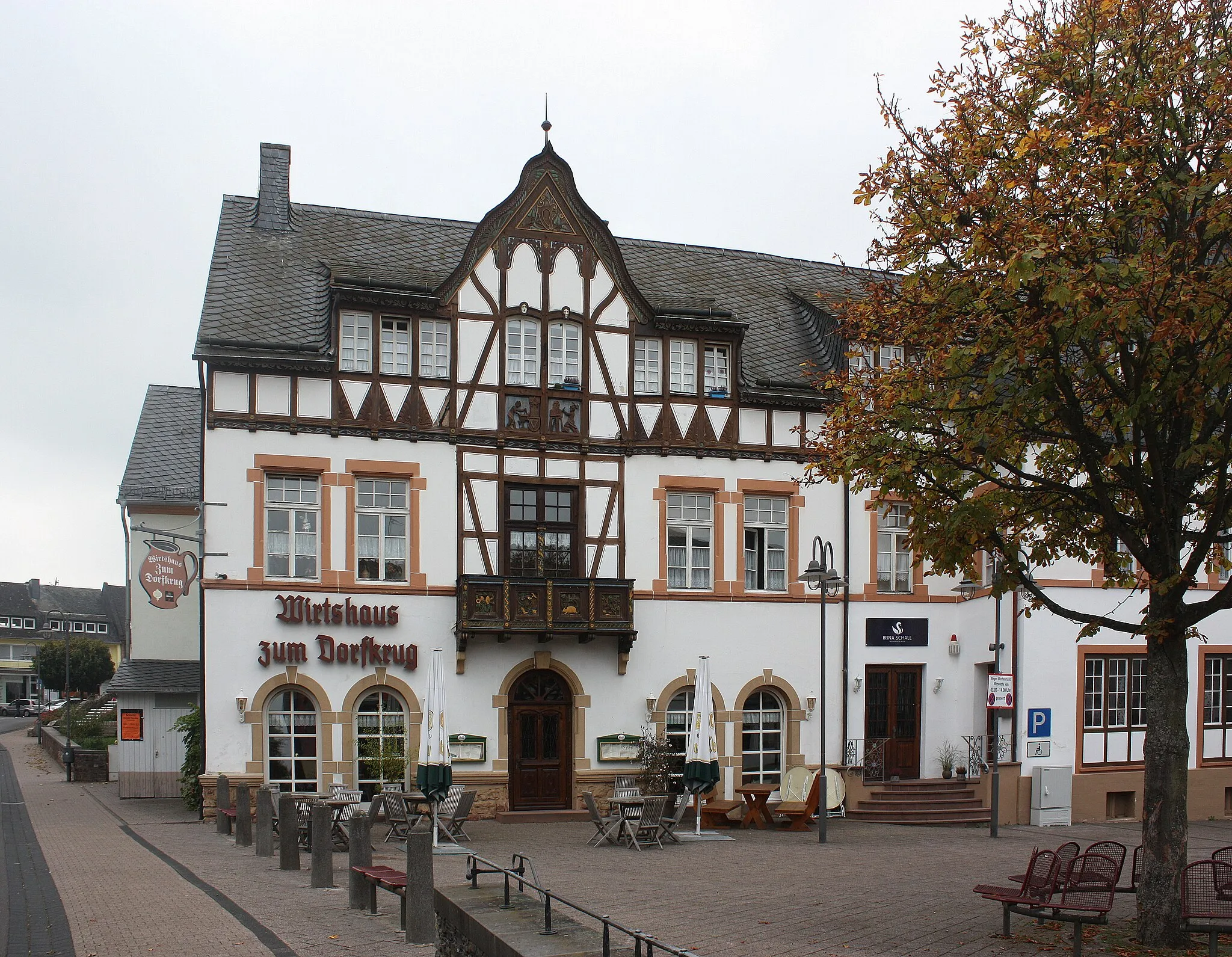 Photo showing: Morbach, the inn "Zum Dorfkrug"