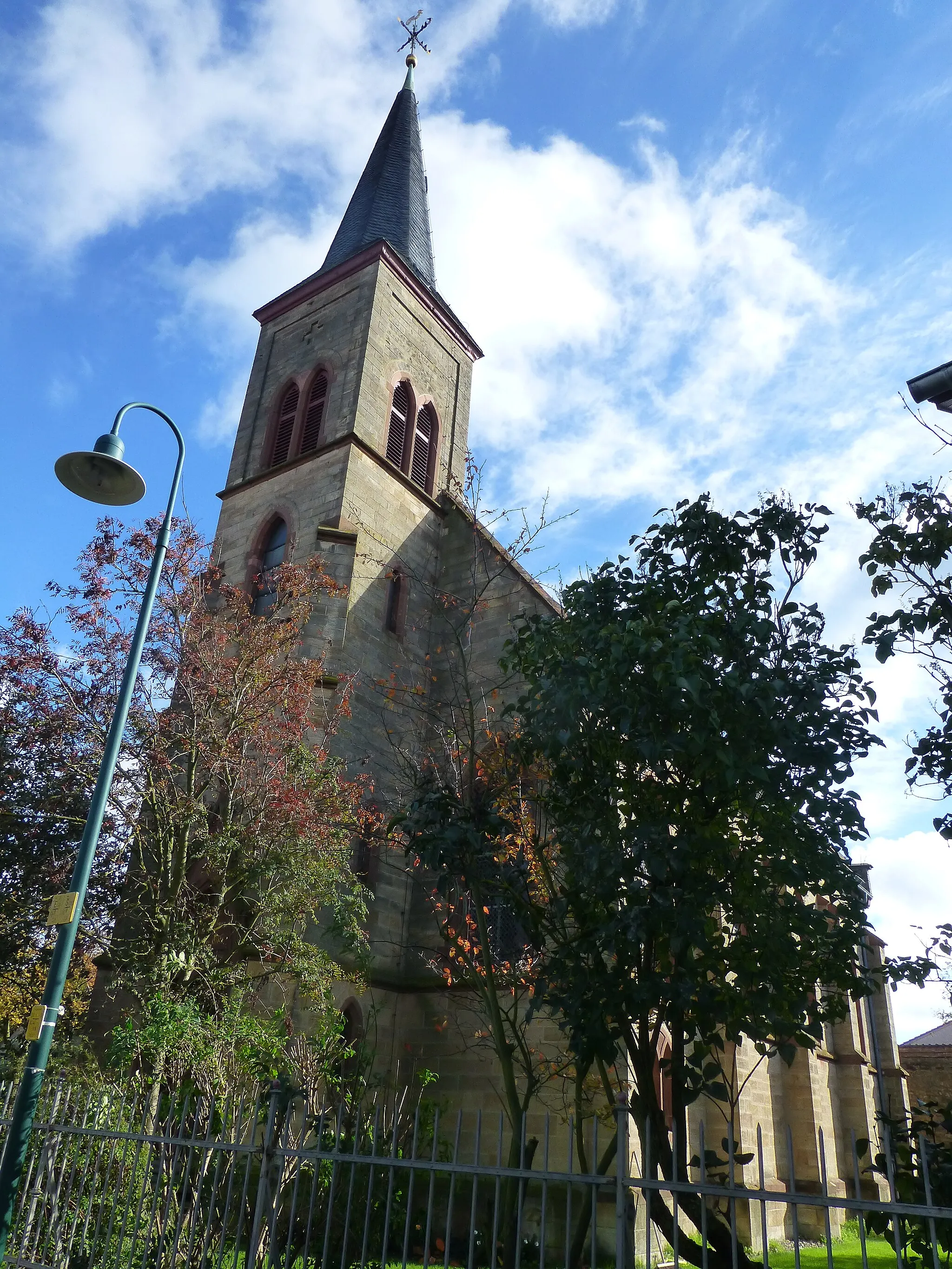 Photo showing: Nack – evangelische Kirche