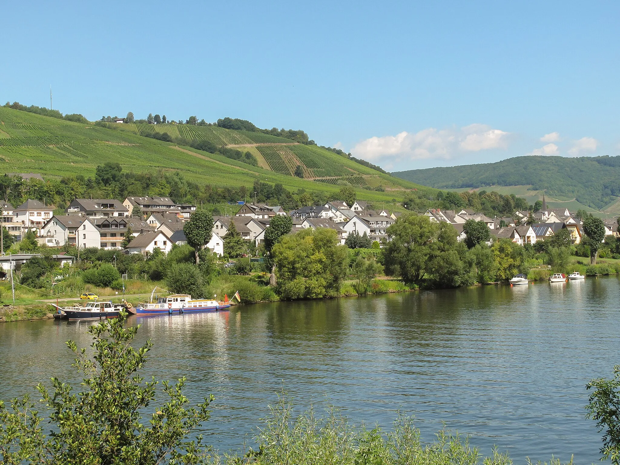 Photo showing: Kaimt-Mosel, the village