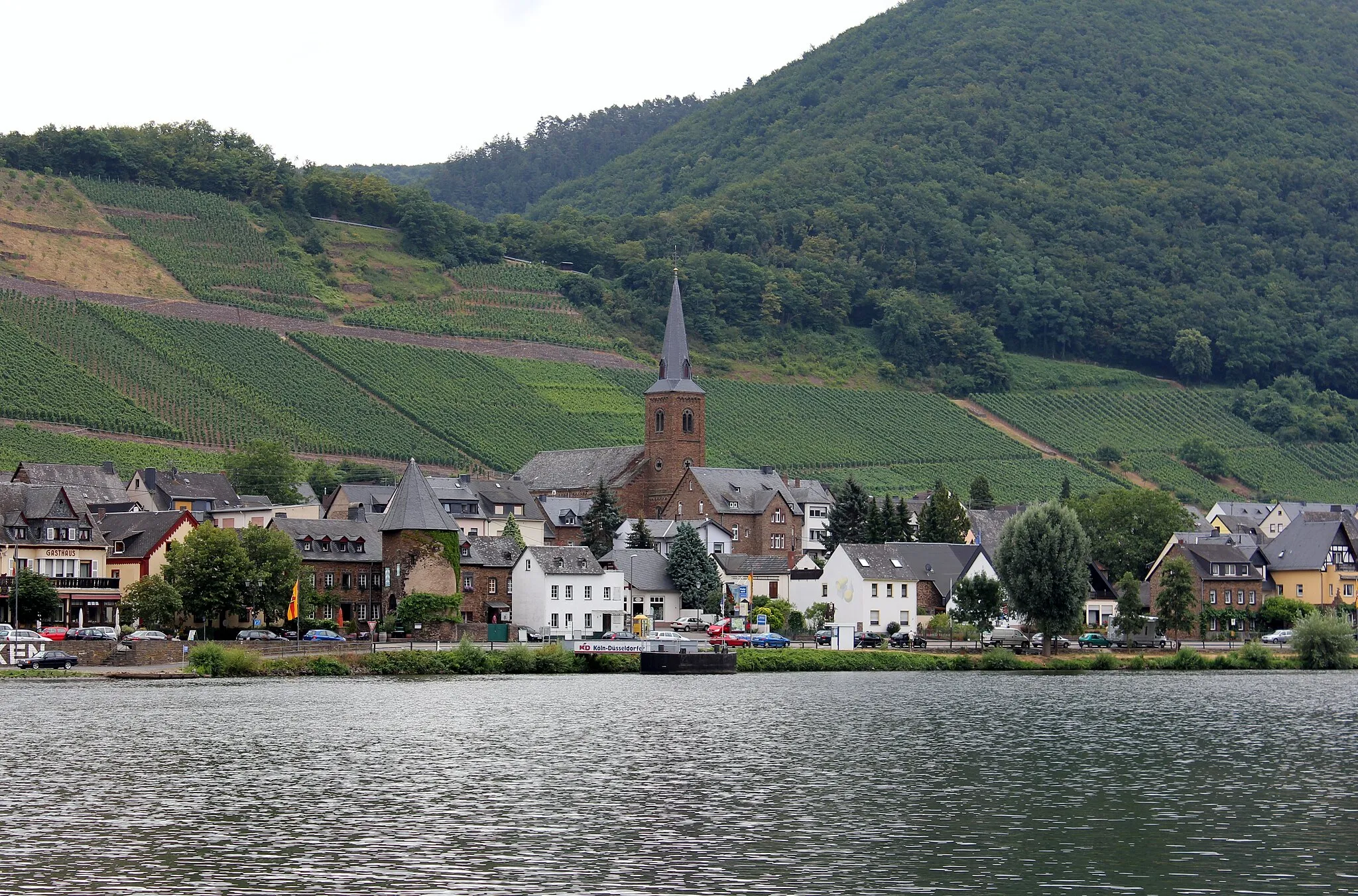 Photo showing: Alken mit Pfarrkirche