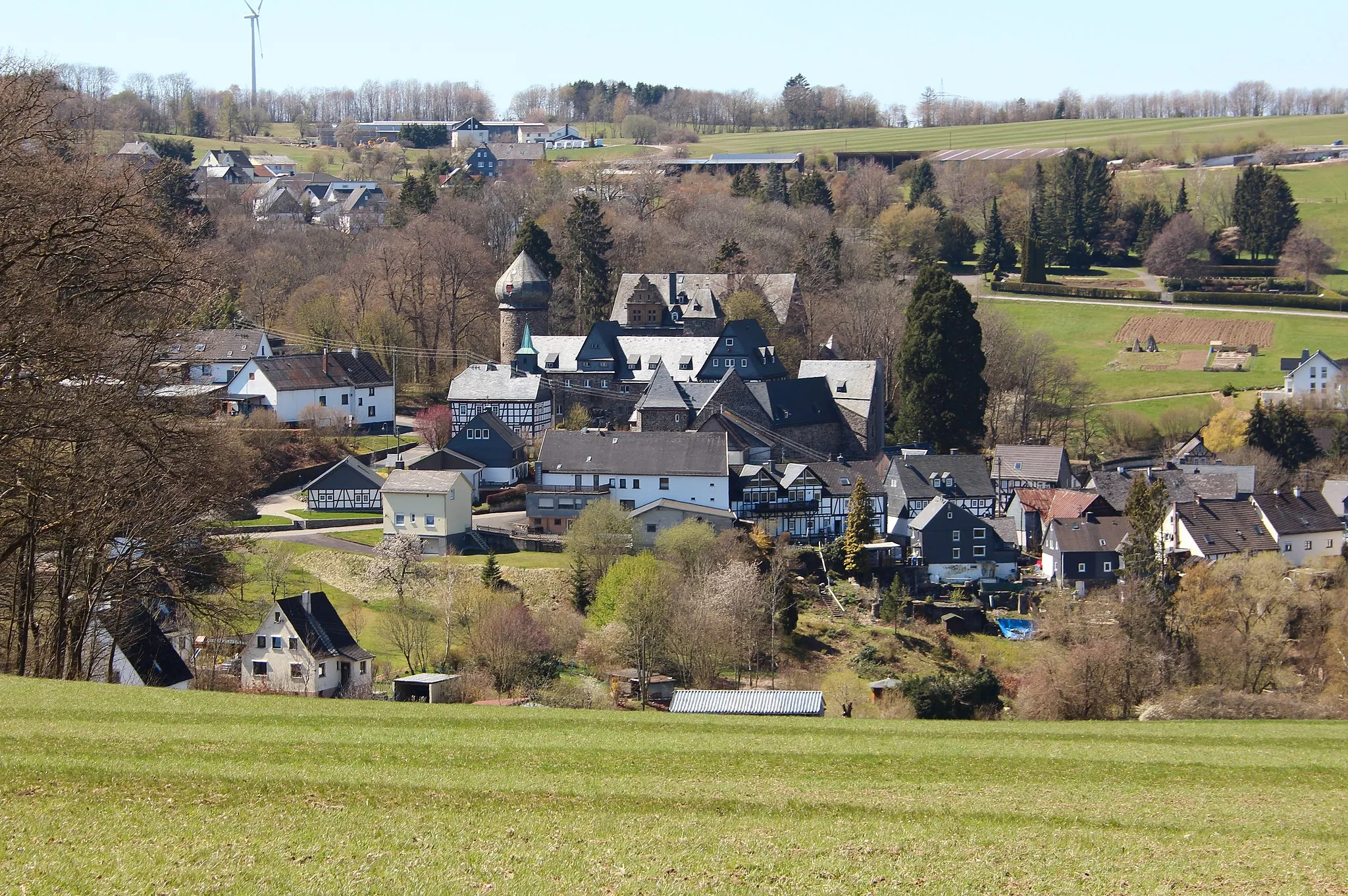 Photo showing: Ansicht von Friedewald (Westerwald)