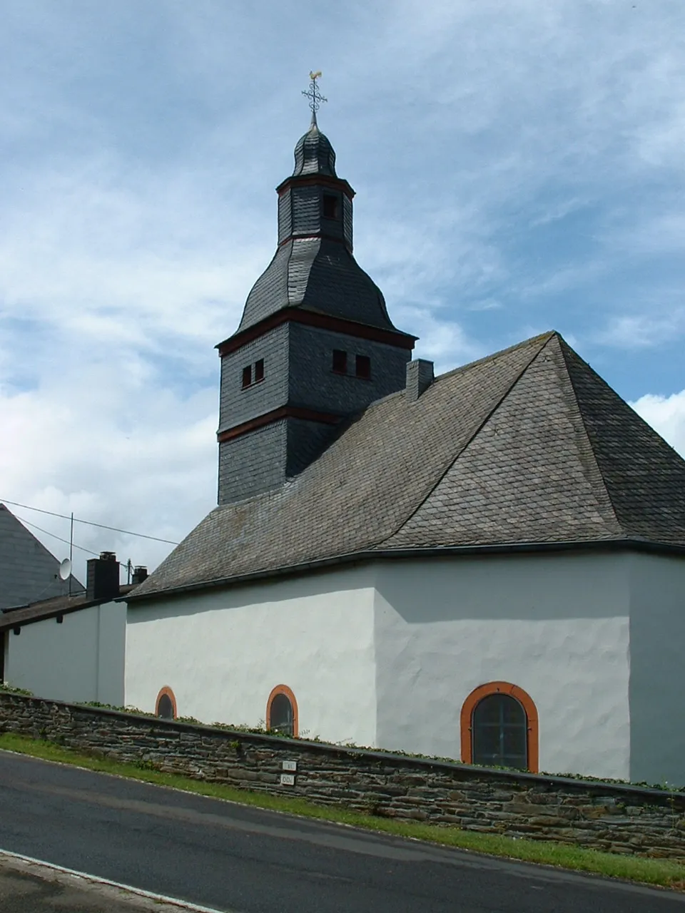 Photo showing: Evangelische Kirche Krummenau