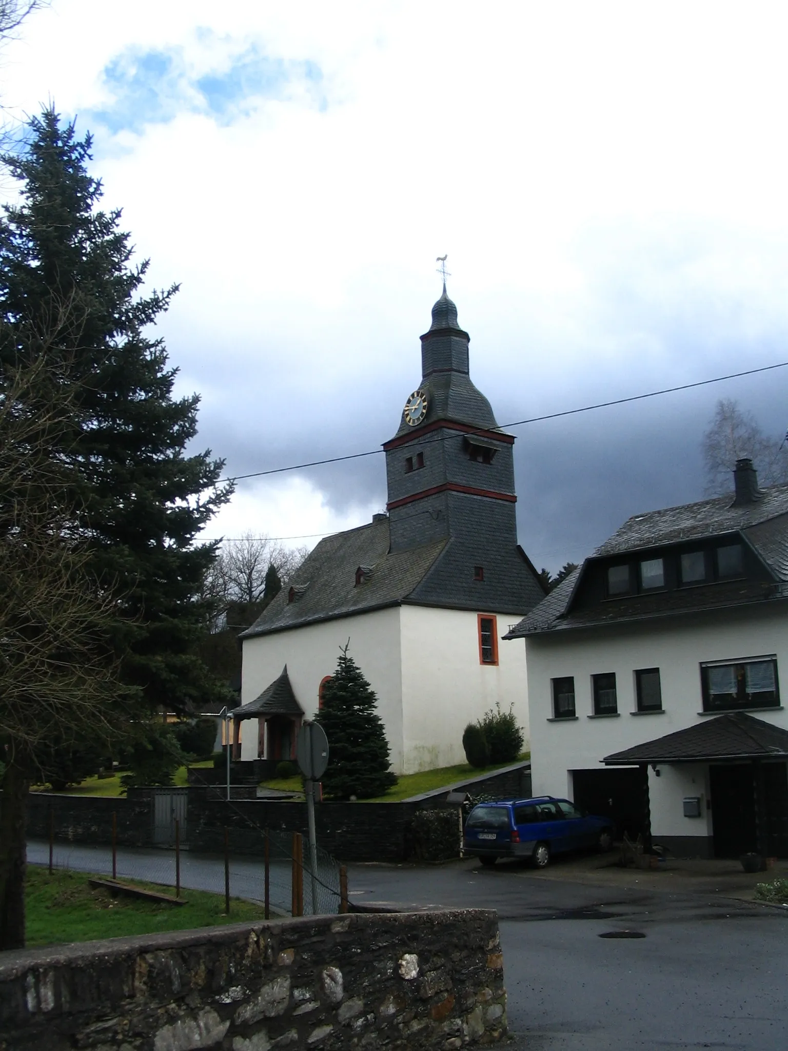 Photo showing: Kirche in Krummenau am Idarwald, Hunsrück