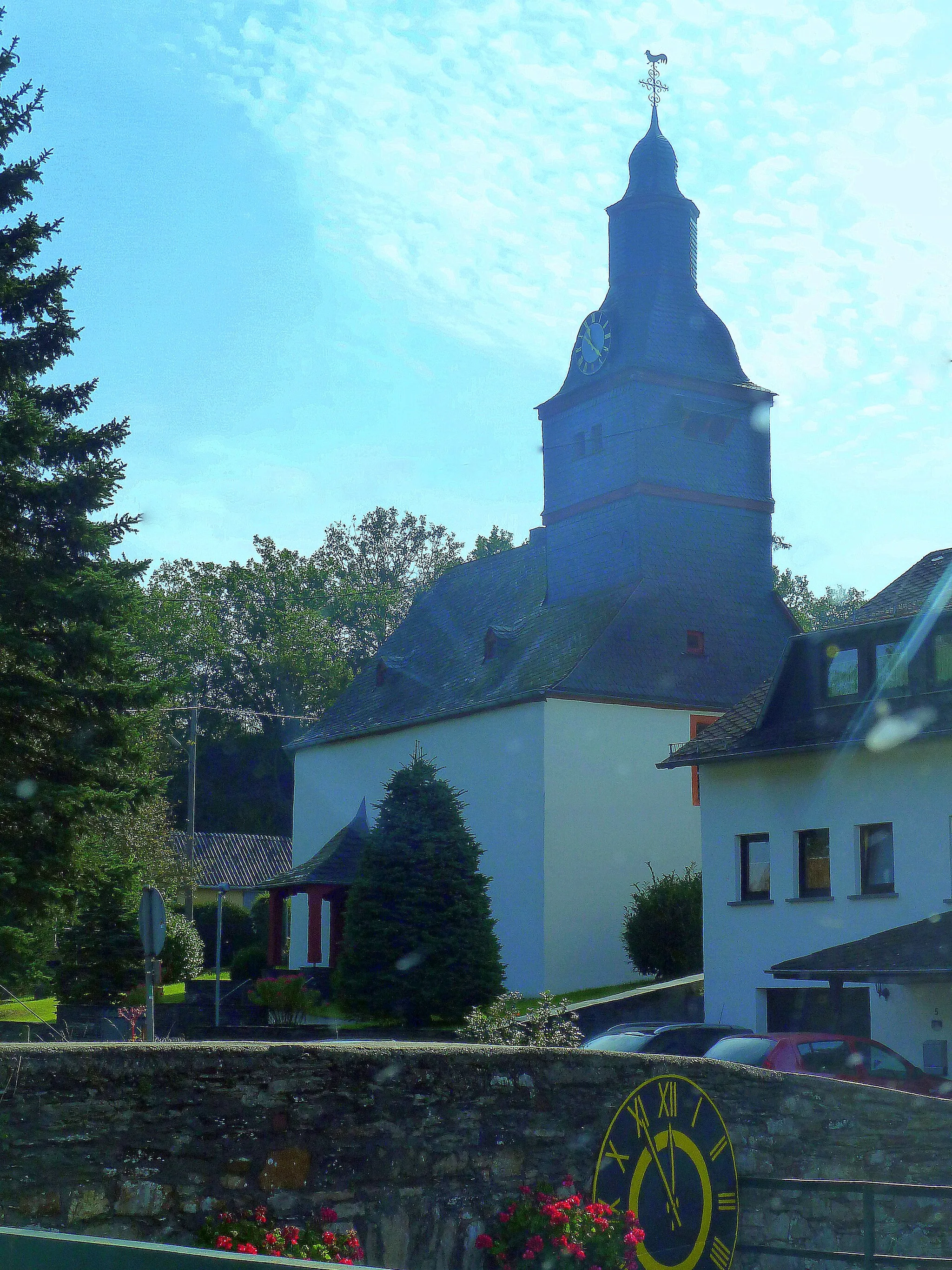 Photo showing: Die ev. Kirche in Krummenau wurde um 1747 erbaut