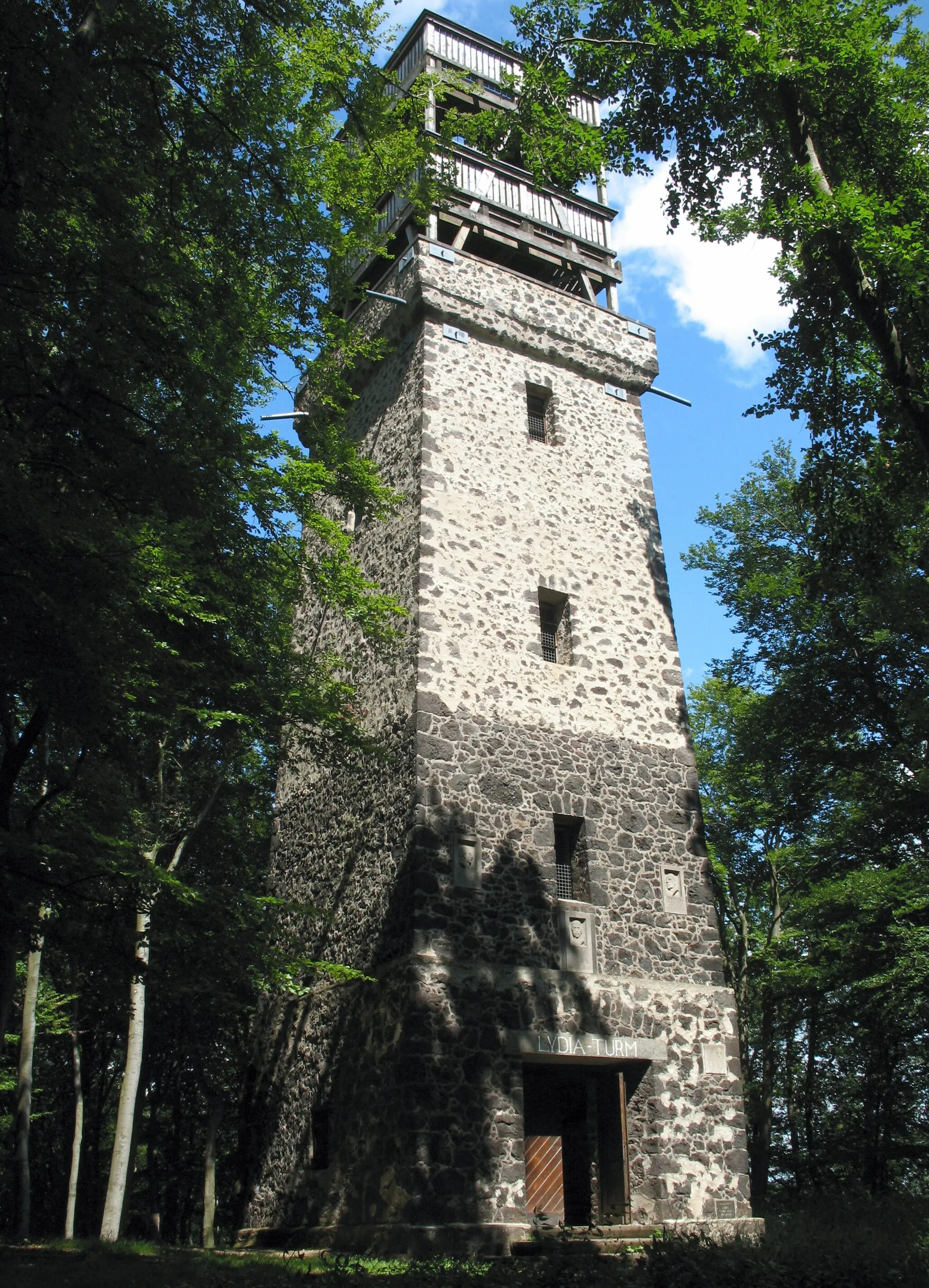 Photo showing: View tower in Wassenach in Rhineland-Palatinate, Germany