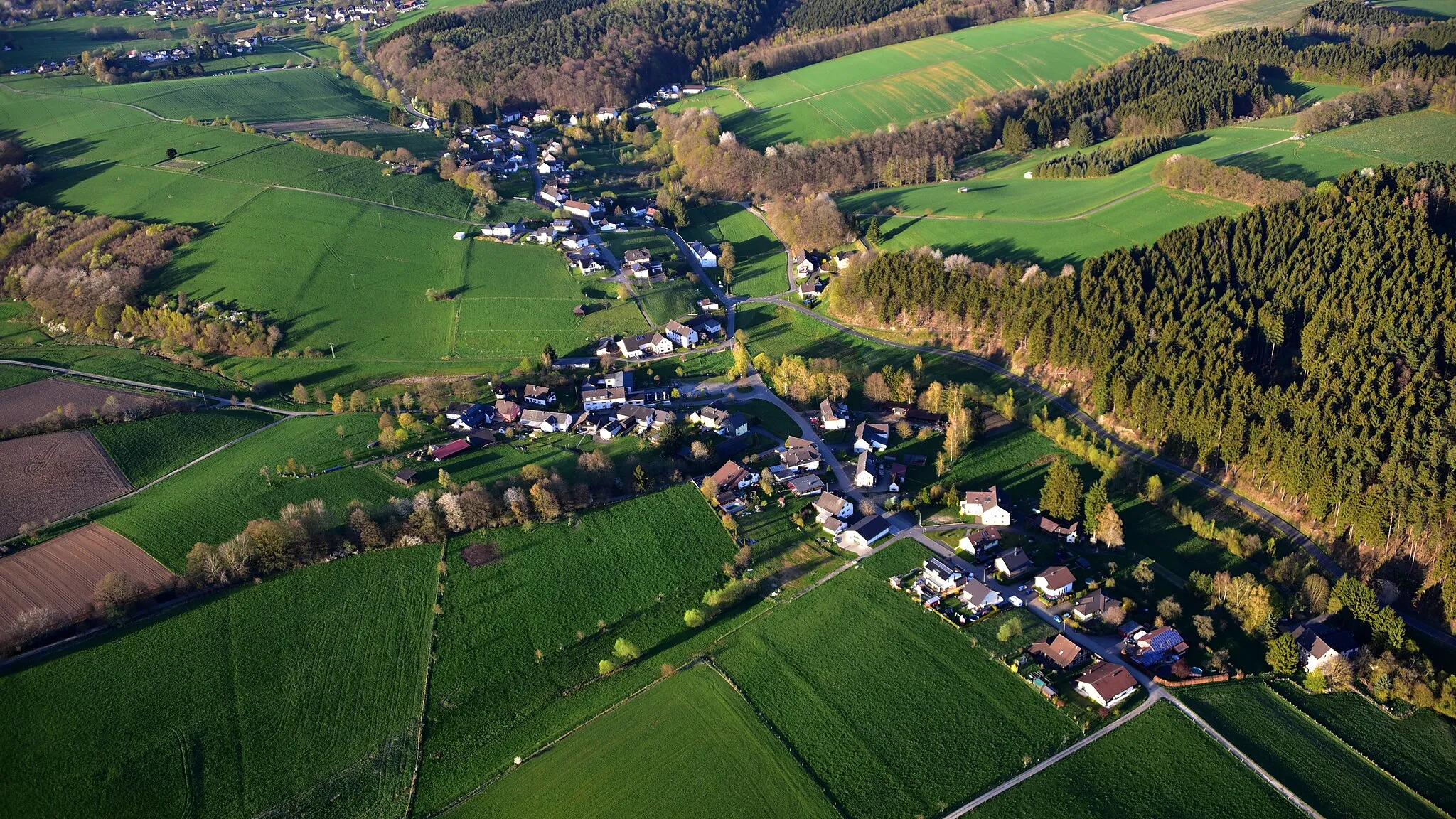 Photo showing: Hemmelzen, Luftaufnahme (2018)