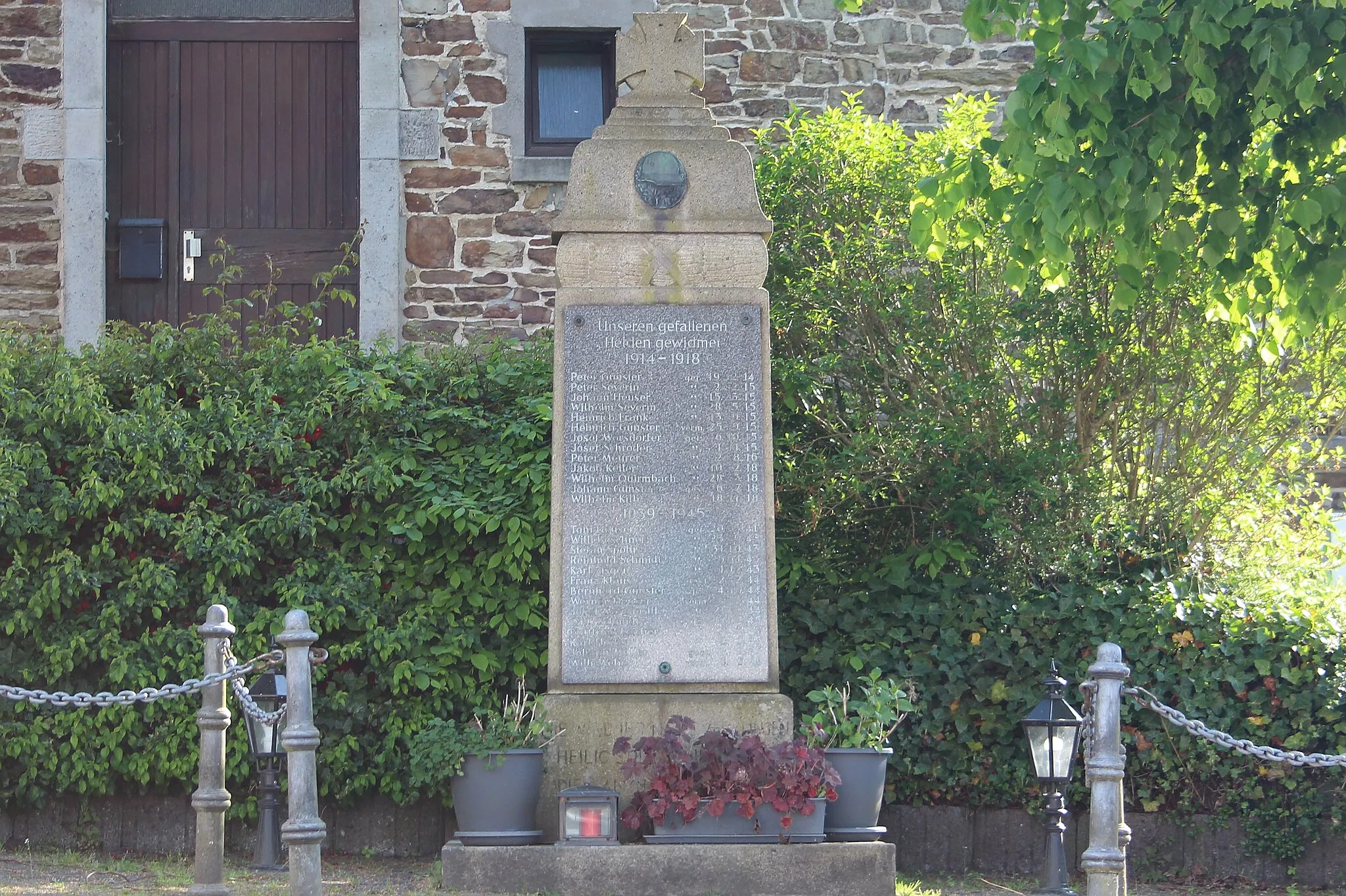 Photo showing: Kriegerdenkmal (Wirscheid)