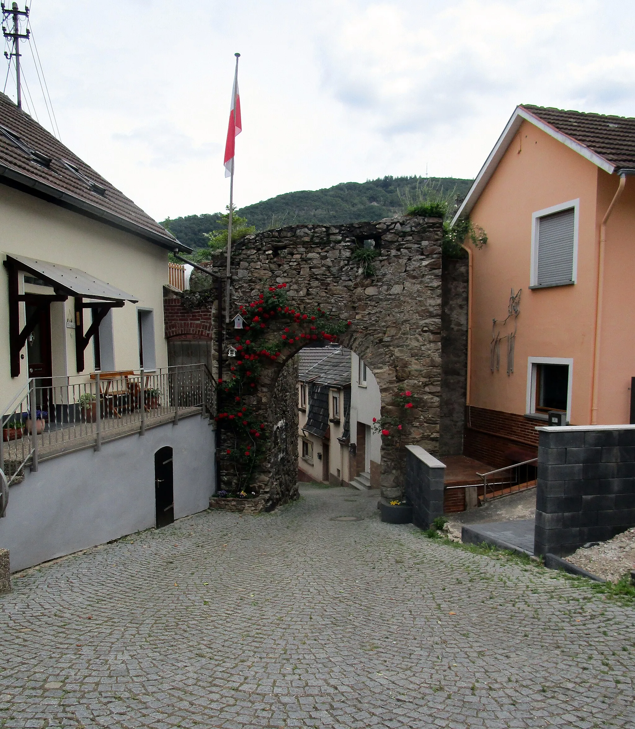 Photo showing: Tor, Neuweg, Trechtingshausen