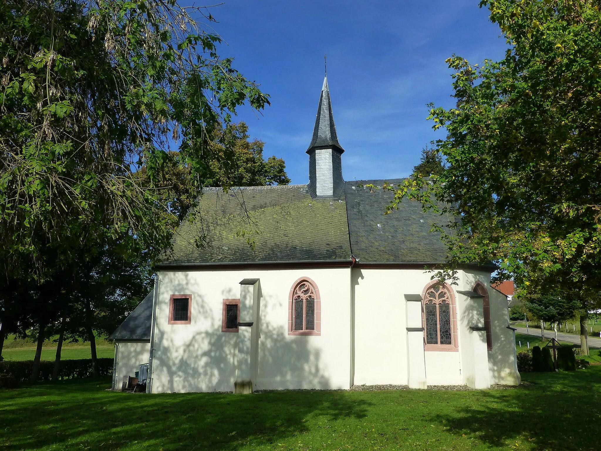 Photo showing: Metzenhausen - Kath. Kirche Mariä Himmelfahrt aus dem 16. Jahrhundert