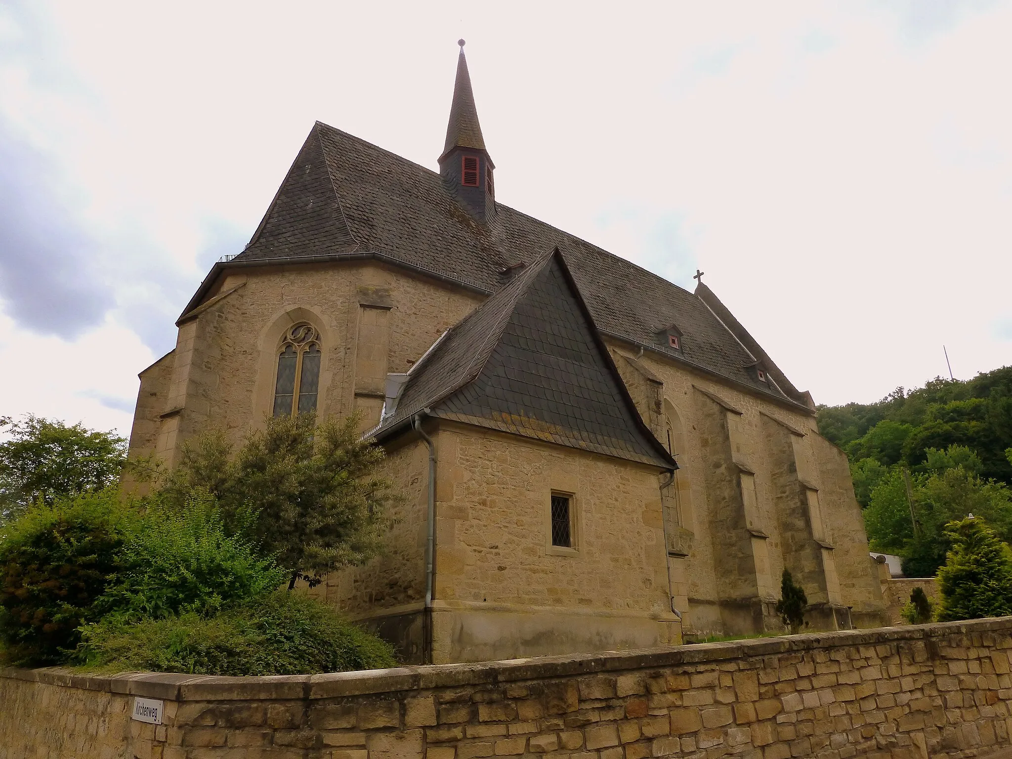 Photo showing: Abtweiler - evangelische Kirche