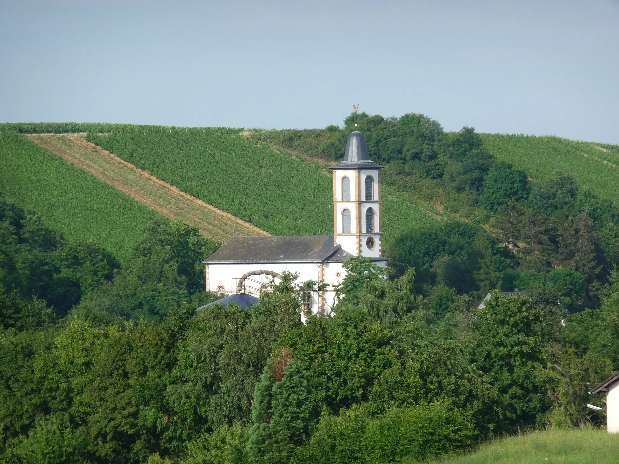 Photo showing: Mandel – Ev. Kirche