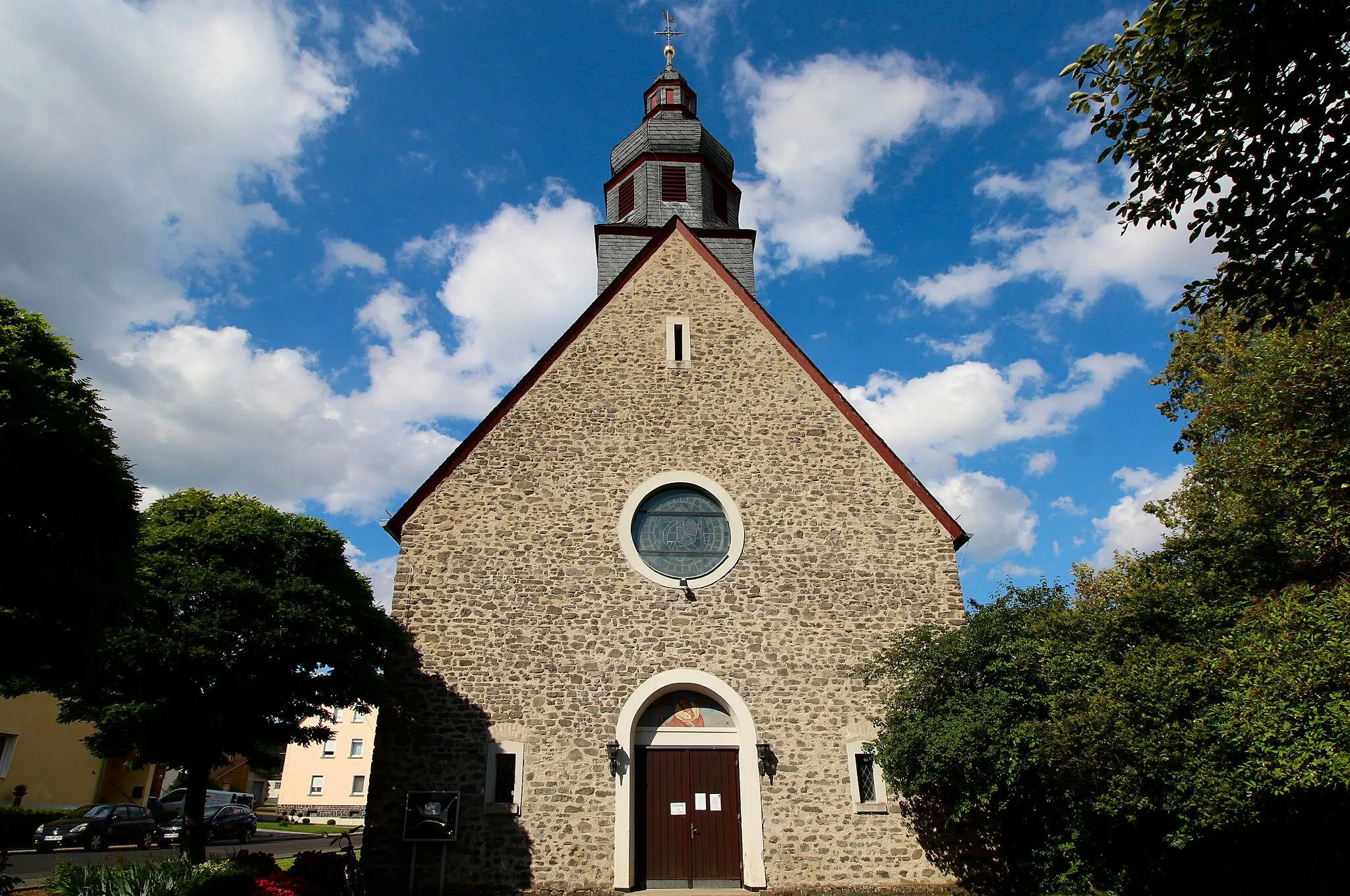 Photo showing: Kirche St. Wendelin, Stahlhofen, Westerwald, Rheinland-Pfalz