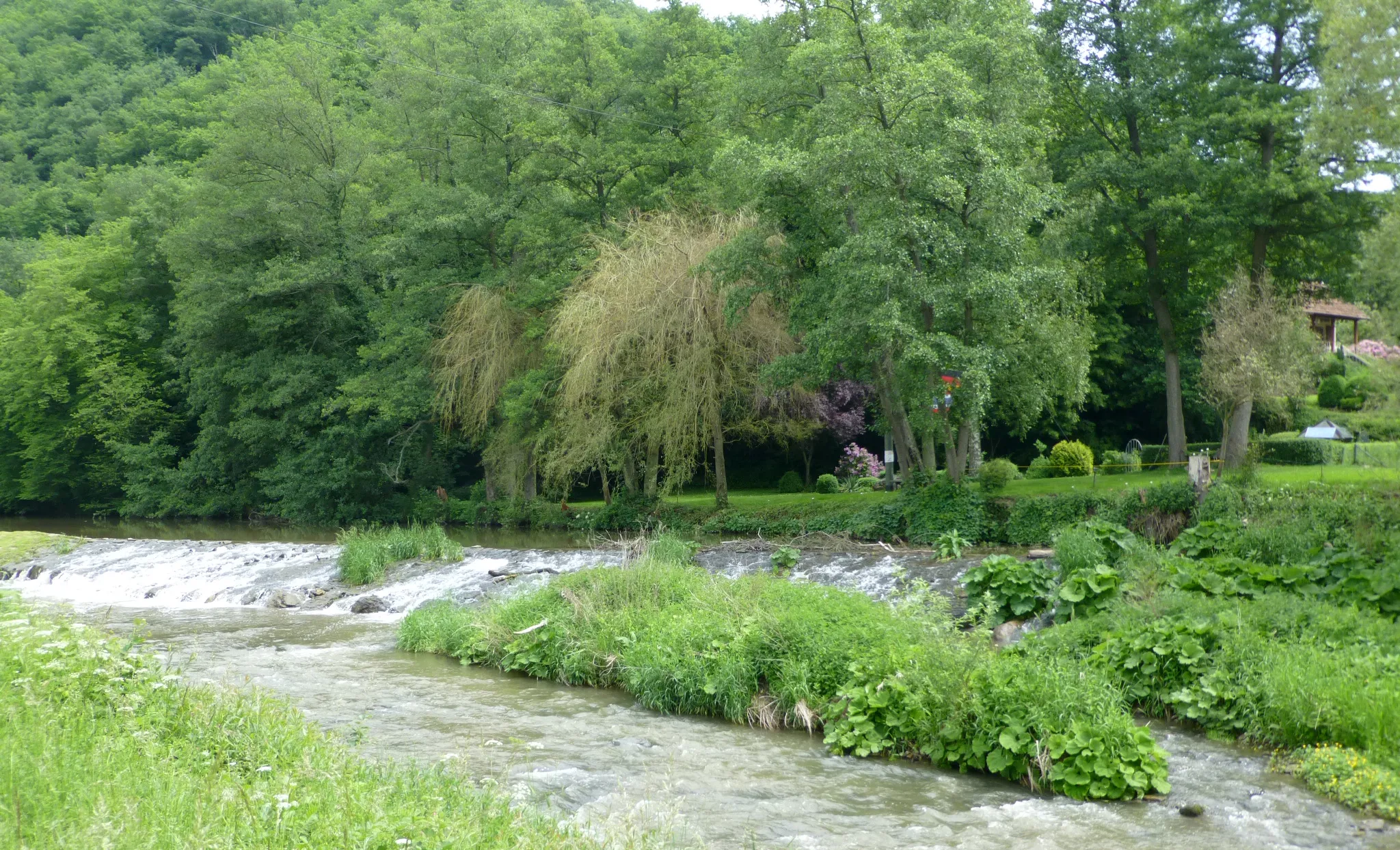 Photo showing: The Kellenbach river, Kellenbach, Hunsrück.