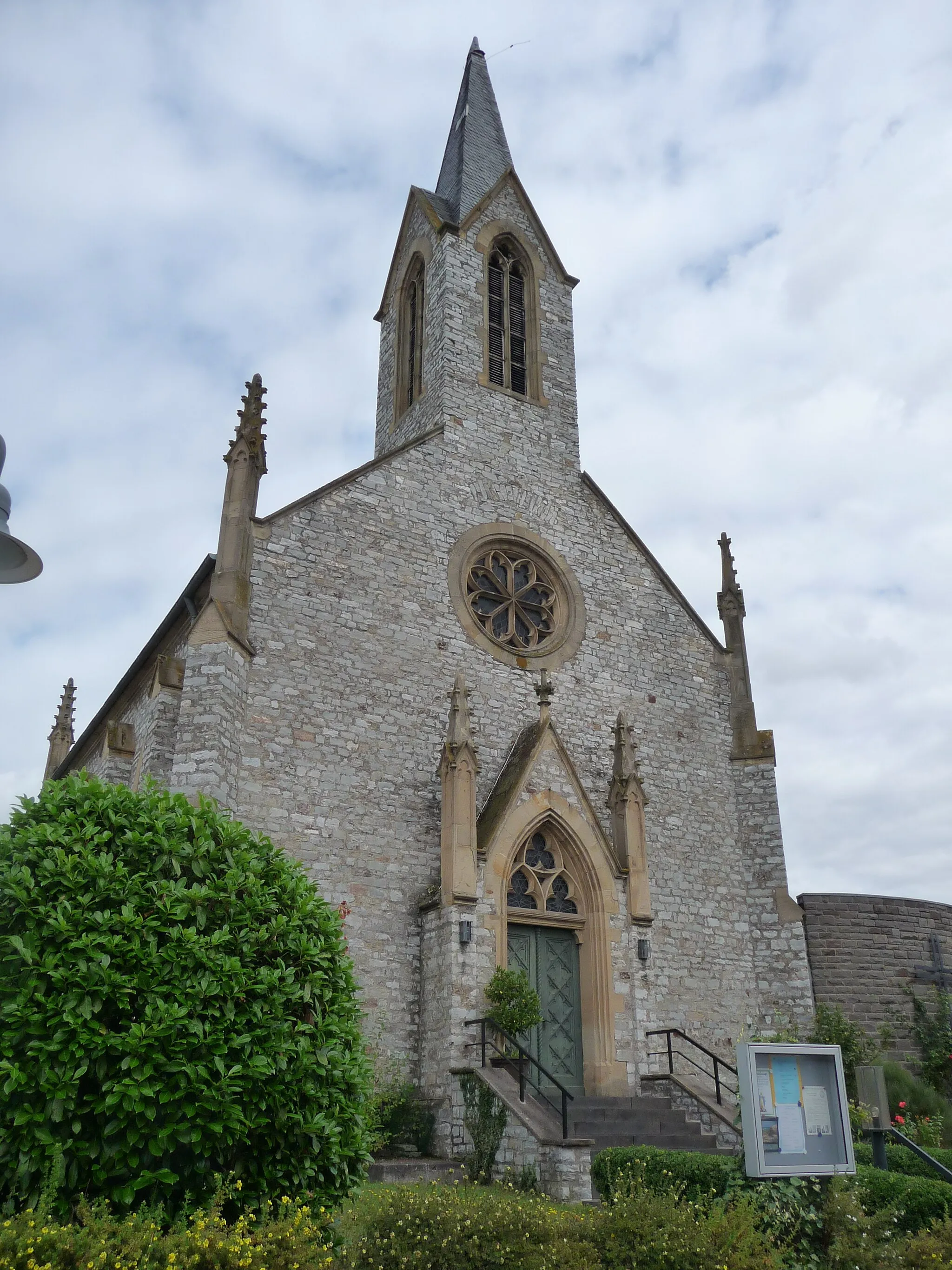 Photo showing: Schweppenhausen – Ev. Kirche - 1858