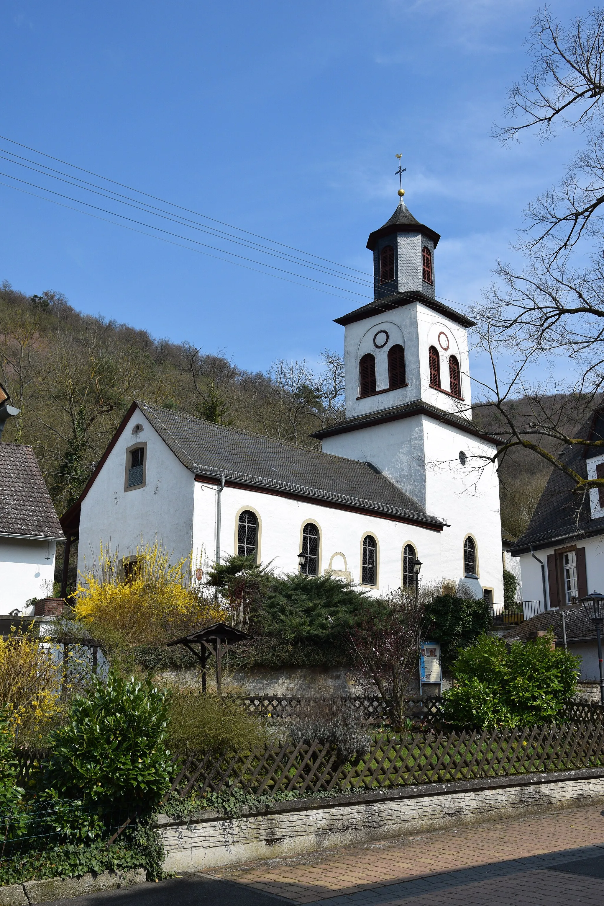 Photo showing: Meckenbach (bei Kirn), ev. Kirche