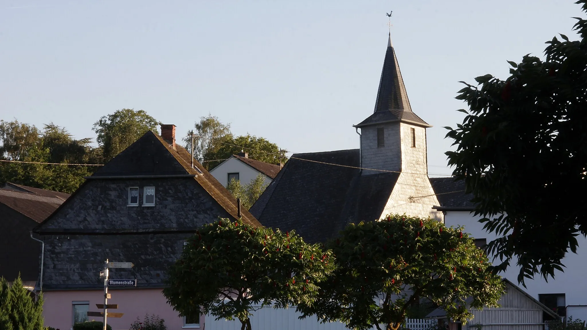 Photo showing: Bollenbach Evangelische Kirche