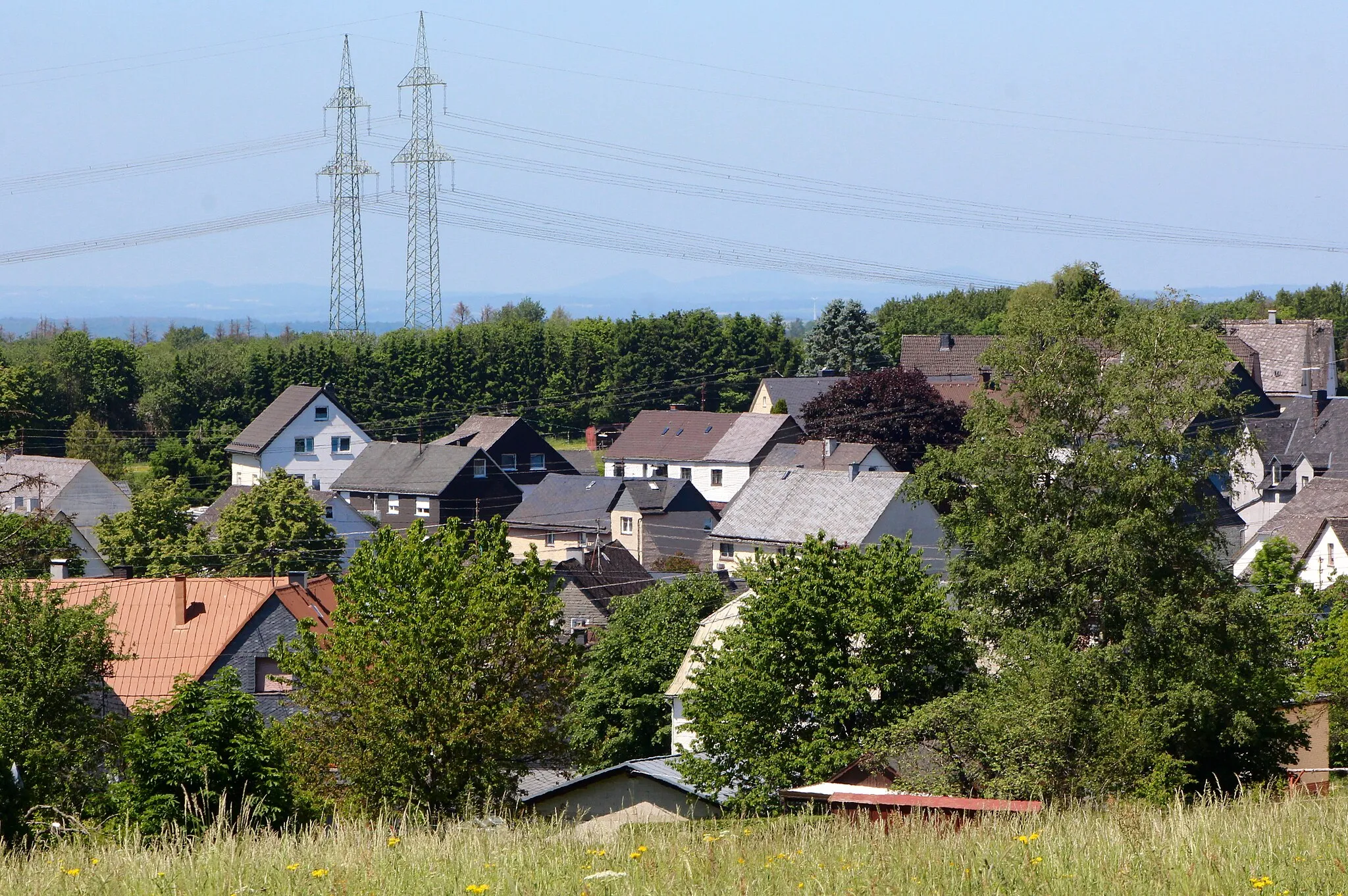 Photo showing: Langenbach bei Kirburg, Westerwald, Rheinland-Pfalz