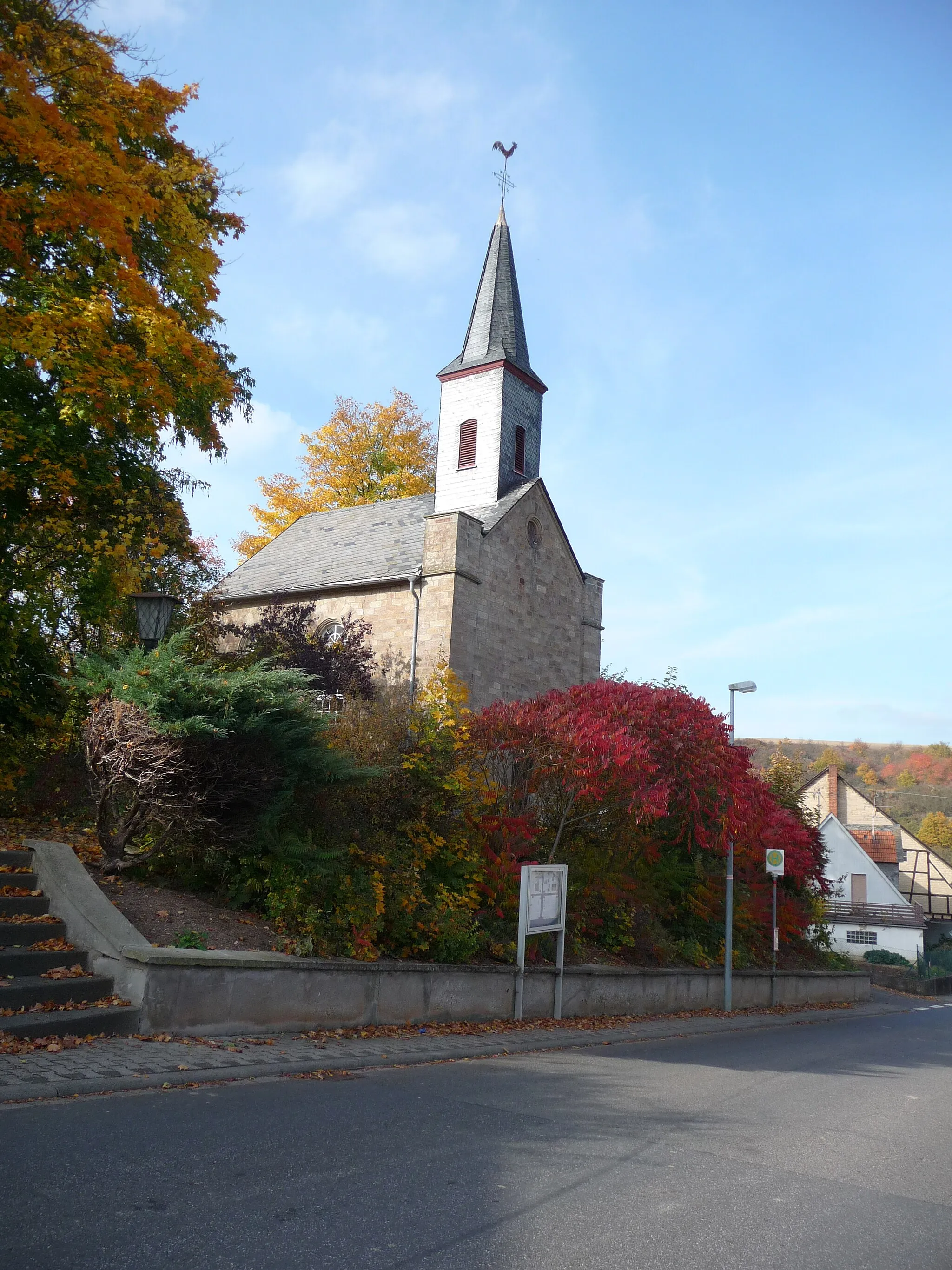 Photo showing: Daubach im Hunsrück - Ev. Kirche - 10.10.08