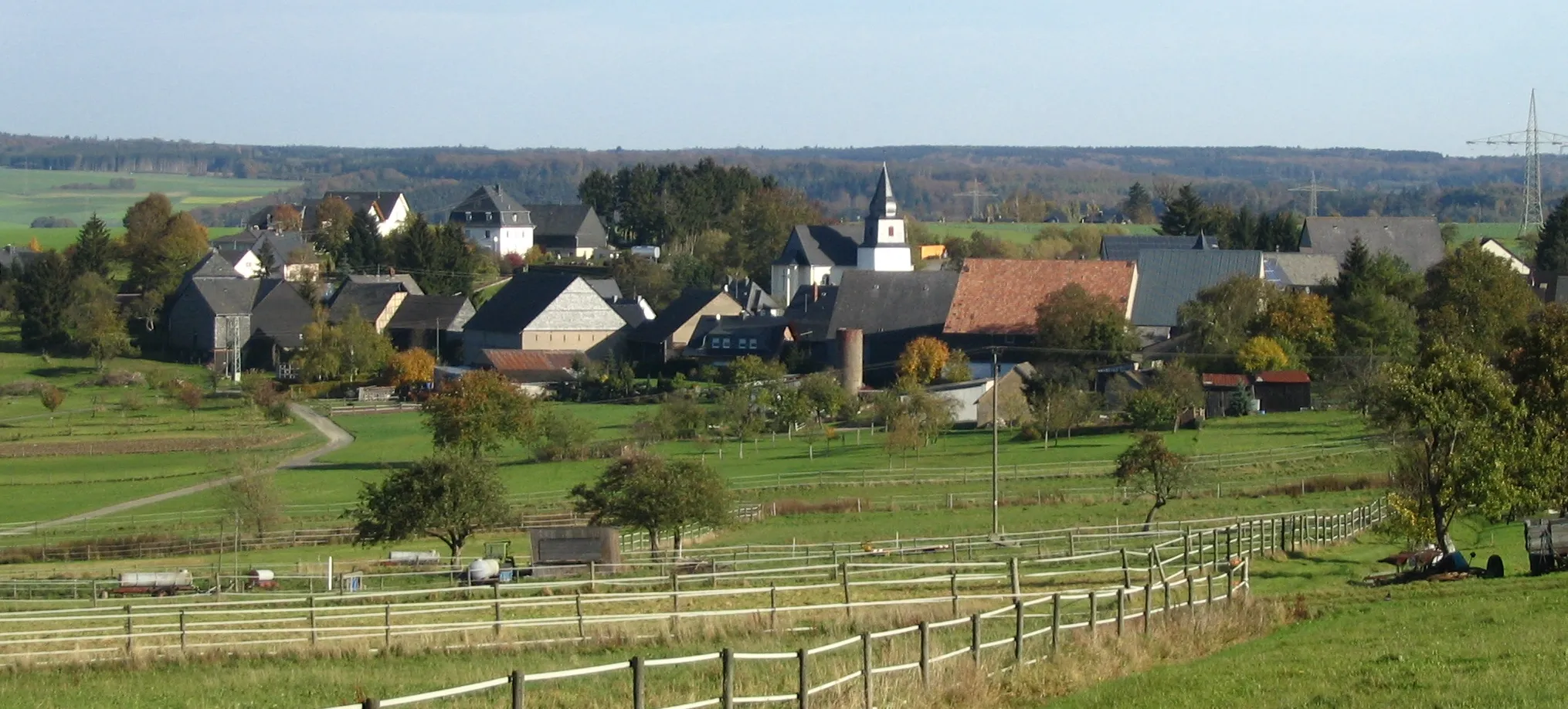 Photo showing: Würrich im Hunsrück aus westlicher Richtung