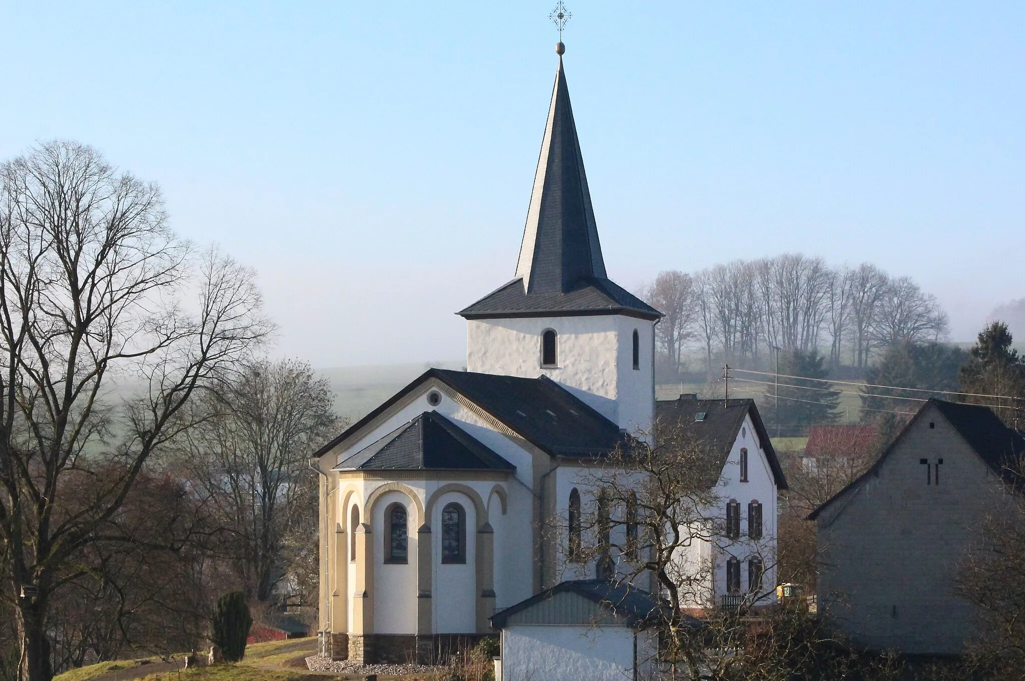 Photo showing: Evangelische Kirche (Alsbach, Westerwald)